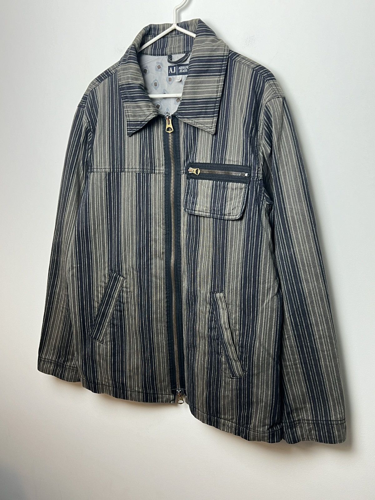 Giorgio Armani armani y2k archive solid work jacket Size US L / EU 52-54 / 3 - 4 Thumbnail