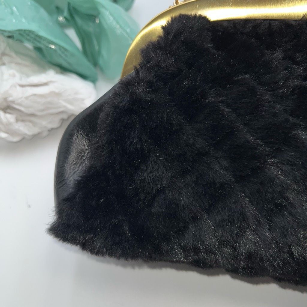 Other Patricia Nash Gisele Frame Bag in Black Quilted Faux Fur and Size ONE SIZE - 15 Thumbnail