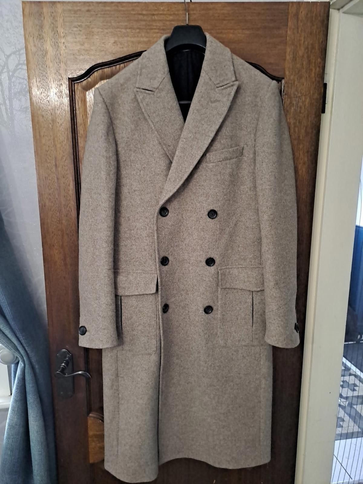 Oliver Spencer Oliver Spencer Double Breasted Wool Overcoat Size 3 Rrp £589 Size US M / EU 48-50 / 2 - 1 Thumbnail