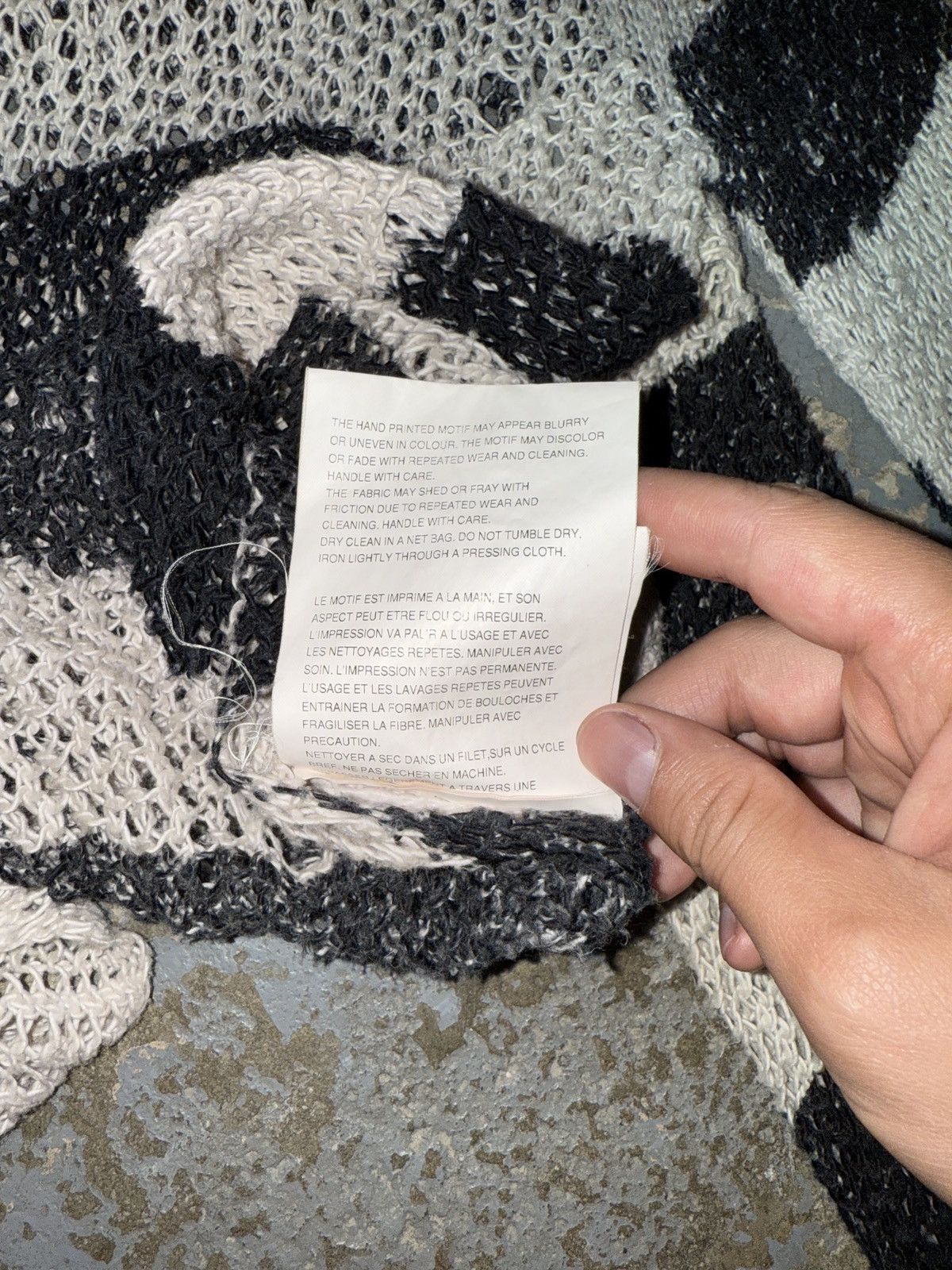 Junya Watanabe AW02 Distressed Striped Sweater Size US S / EU 44-46 / 1 - 10 Thumbnail