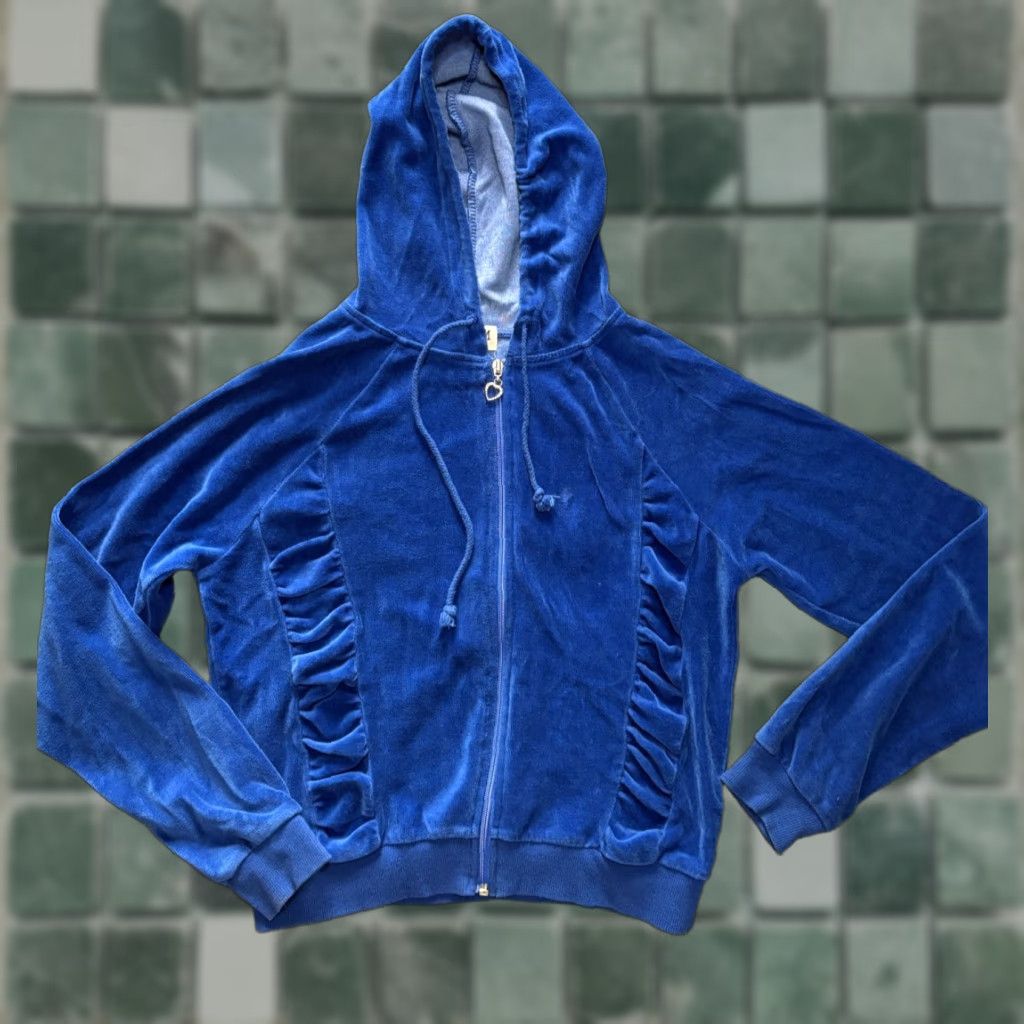 Vintage **MKM Designs Vibrant Blue Full Zip Women's Medium Hoodie Rare RN 93201** User: MKM Designs Full Zip Vibrant Blue Women's Medium Hoodie Rare RN 93201 Size M / US 6-8 / IT 42-44 - 1 Thumbnail