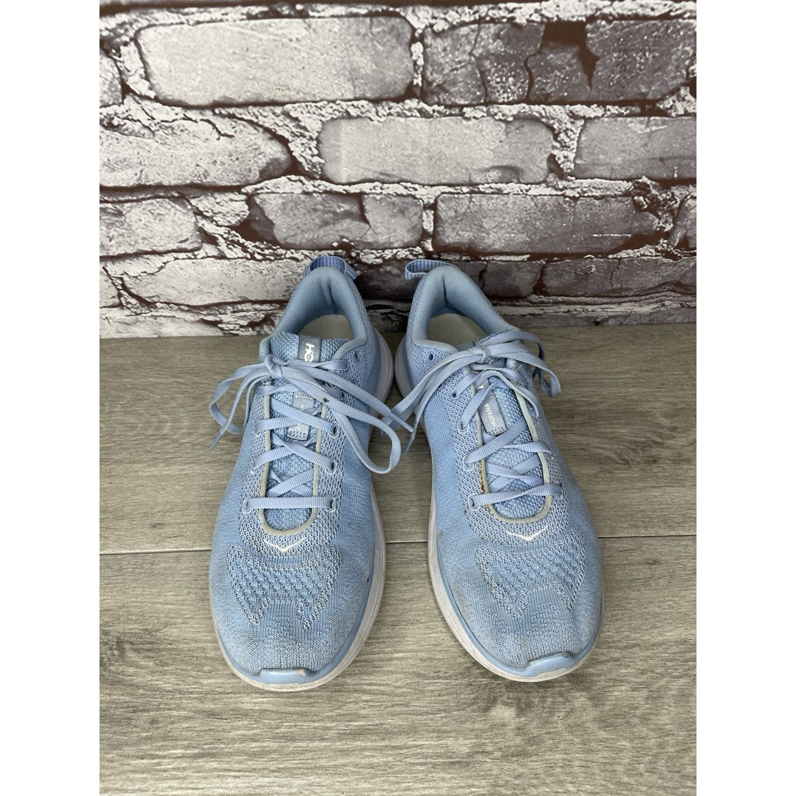 Hoka Hoka One One Hupana Flow Blue Fabric Running Shoes Sneakers Size US 8 / IT 38 - 20 Thumbnail