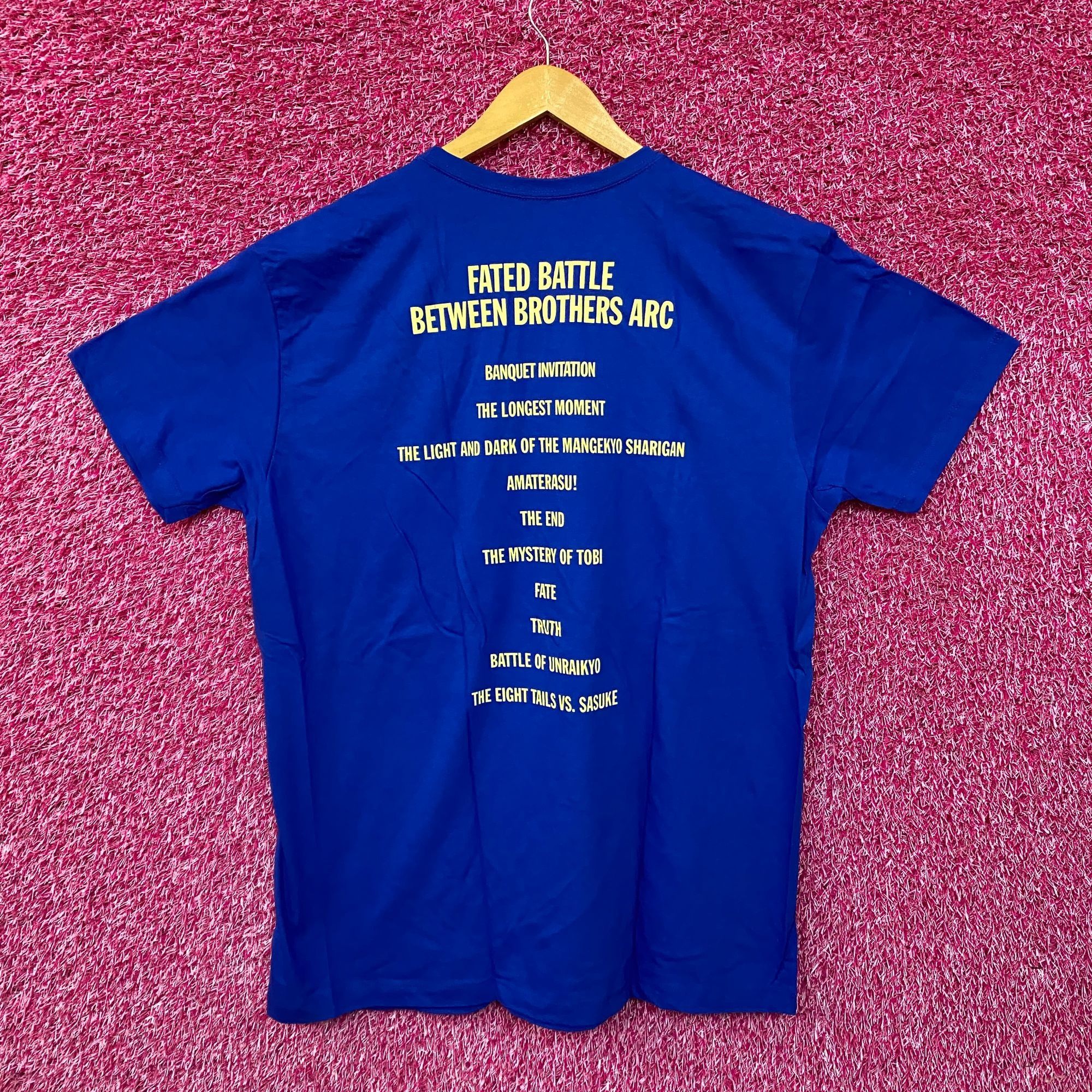 Anime Naruto Sasuke Blue Anime Tshirt size Extra Large Size US XL / EU 56 / 4 - 3 Thumbnail