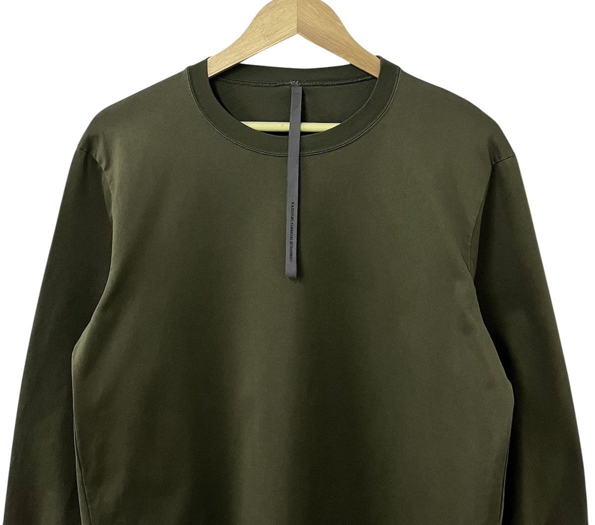 Attachment ATTACHMENT KAZUYUKI KUMAGAI JAPANESE BRAND LONGSLEEVE TSHIRT Size US M / EU 48-50 / 2 - 6 Thumbnail