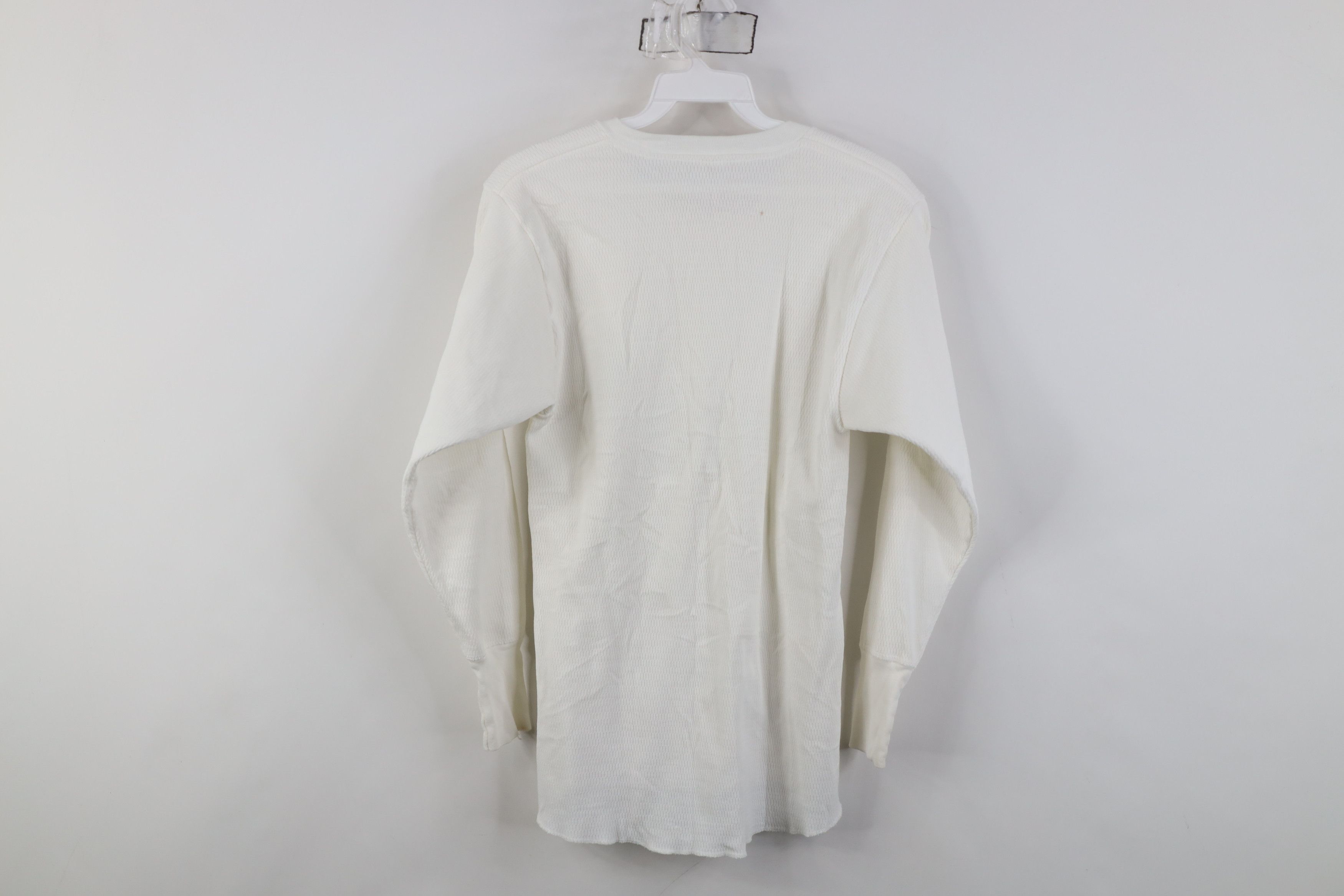 Vintage Vintage 70s Streetwear Waffle Knit Long Sleeve T-Shirt USA Size US M / EU 48-50 / 2 - 9 Thumbnail