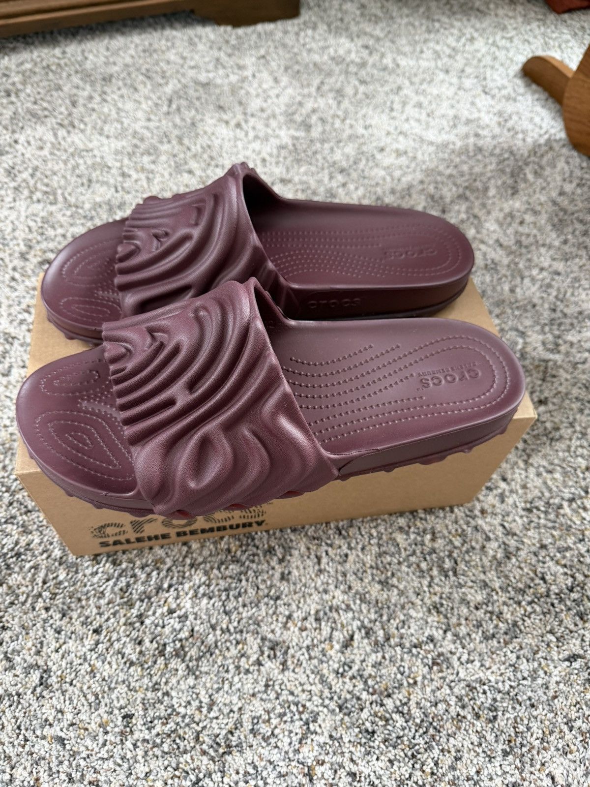 Crocs Crocs Salahe Bembury Pollex Slides Huckle Size US 12 / EU 45 - 6 Thumbnail