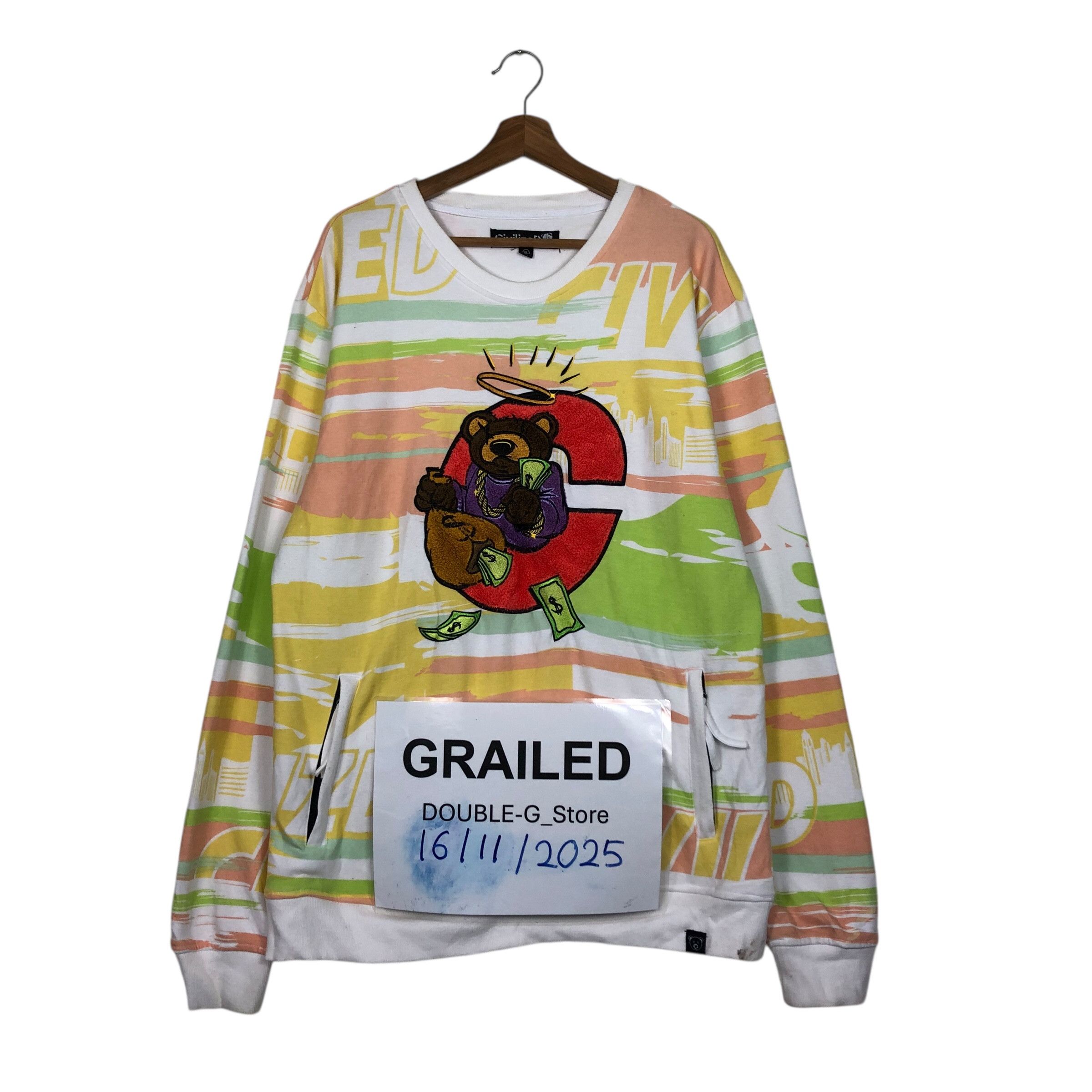 Japanese Brand 📌Colourful Design Civilided Sweatshirt Size US XL / EU 56 / 4 - 1 Thumbnail