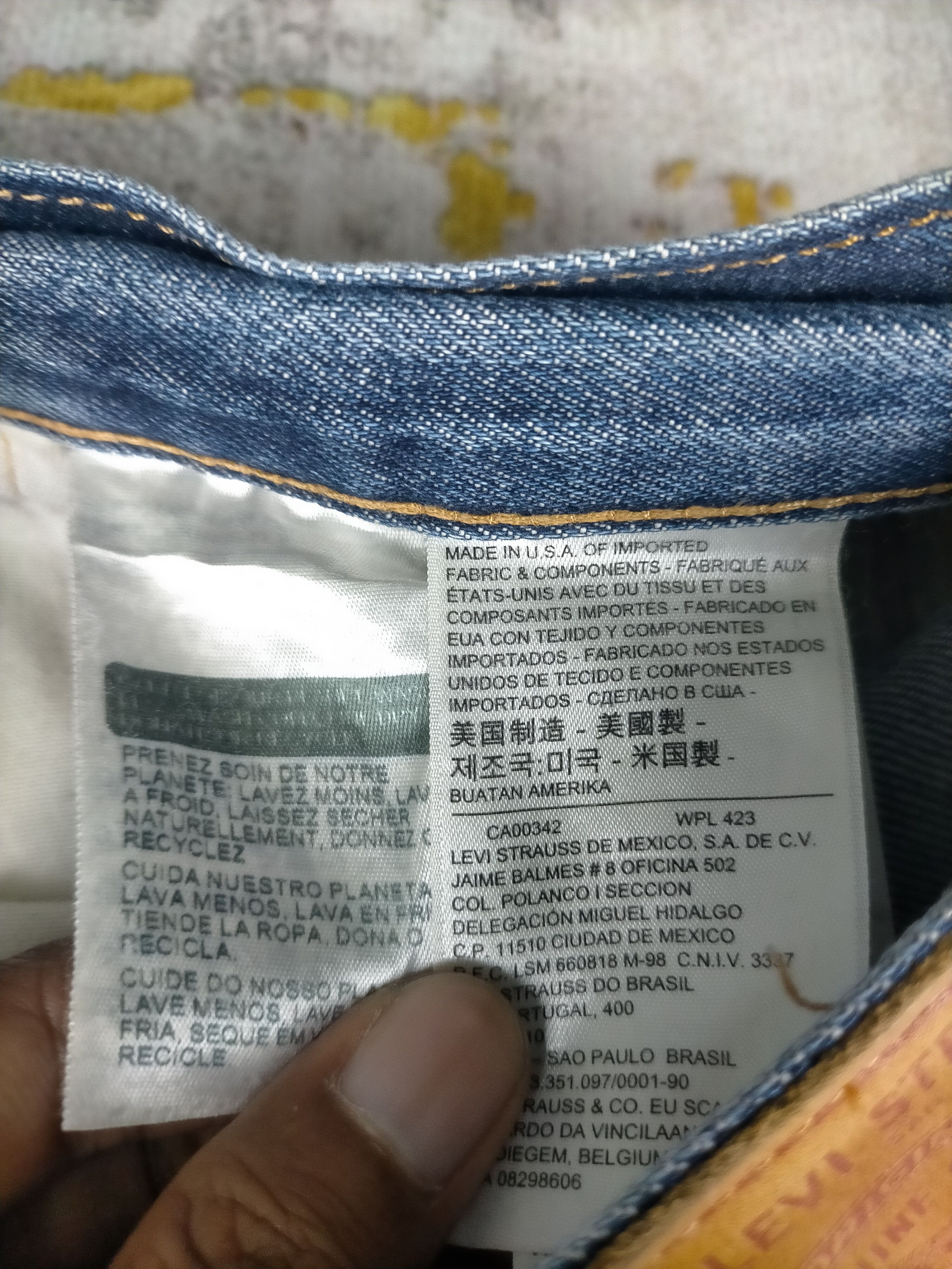 Levi's Vintage Clothing 🔥 Vintage Levis 501 Big E Selvedge Distressed Jeans Size US 30 / EU 46 - 7 Thumbnail