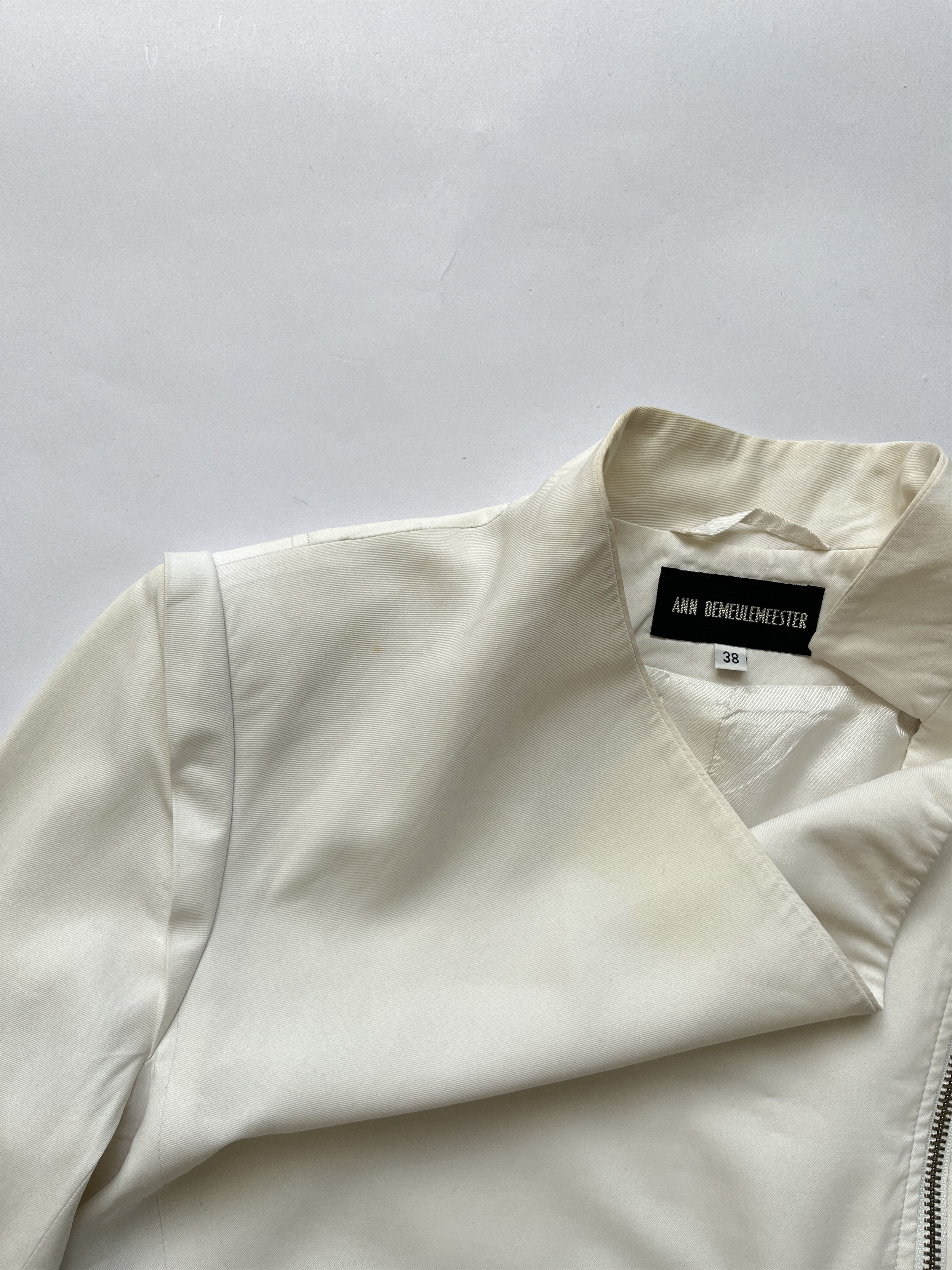 Ann Demeulemeester ⚡️QUICK SALE⚡️Ann Demeulemeester Cropped Asymmetric Jacket Size M / US 6-8 / IT 42-44 - 5 Thumbnail