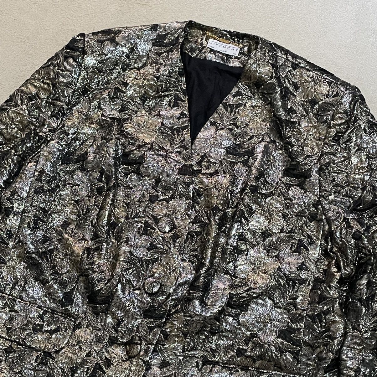 Givenchy × Vintage Givenchy En Plus Vintage Blazer Luxury Archive Very Rare Size XL / US 12-14 / IT 48-50 - 2 Thumbnail