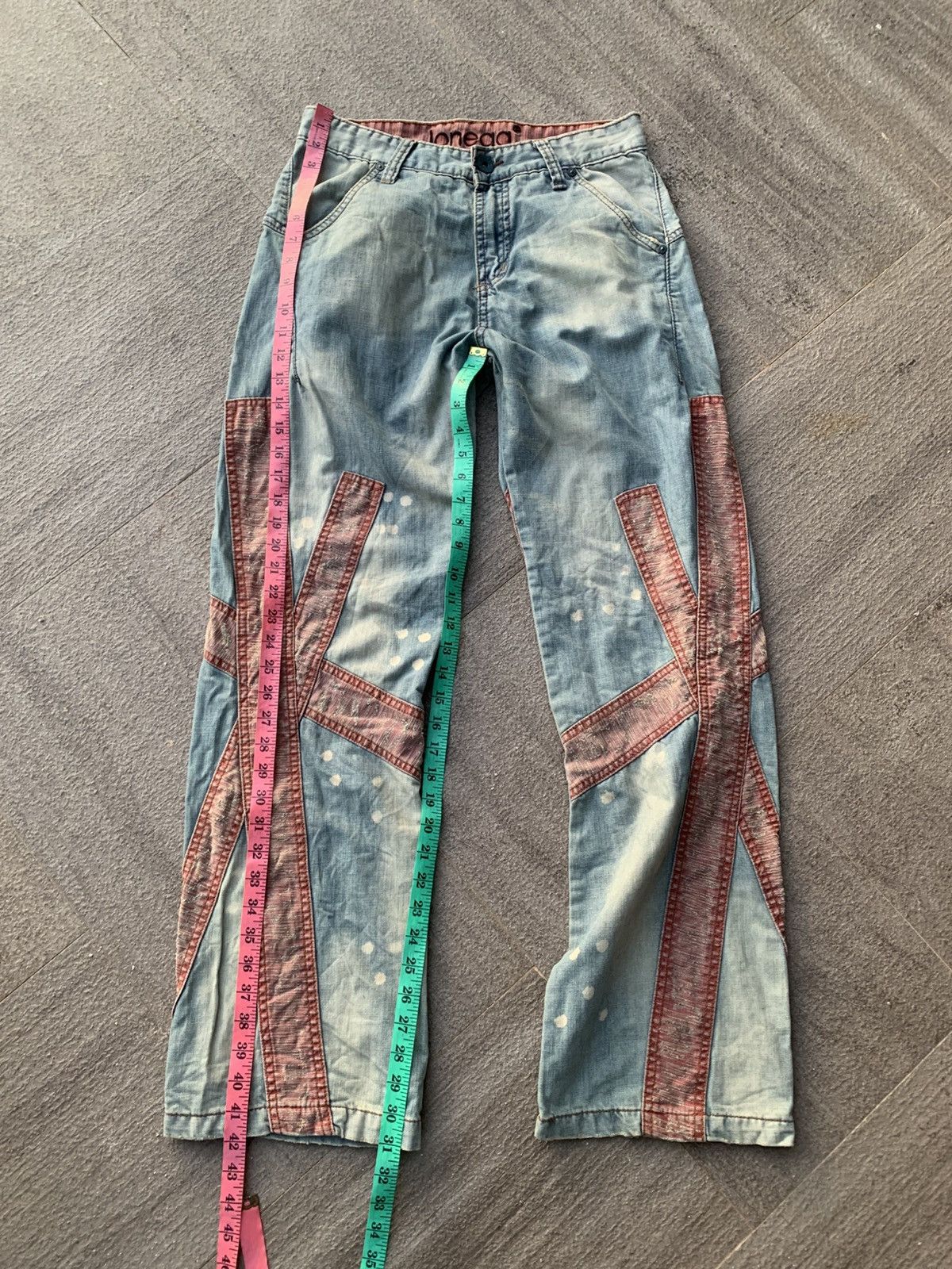 Japanese Brand Joneaa Art Jeans Pants Size US 30 / EU 46 - 5 Thumbnail