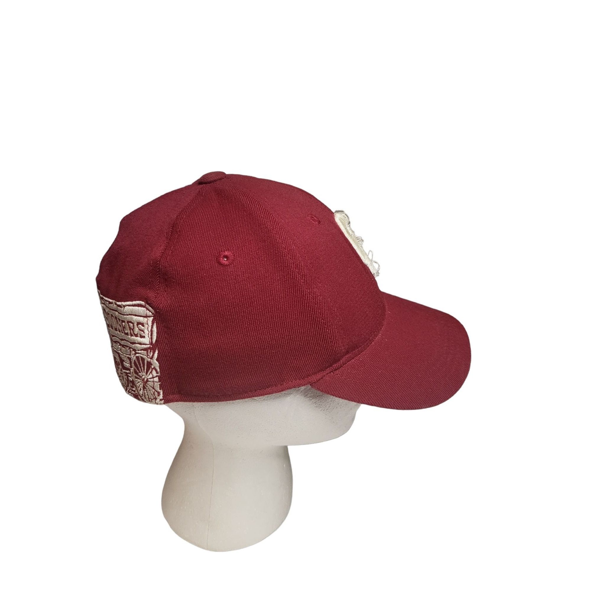 NCAA Oklahoma Sooners Fitted Hat NCAA Top Of The World Memory Fit Size ONE SIZE - 5 Thumbnail