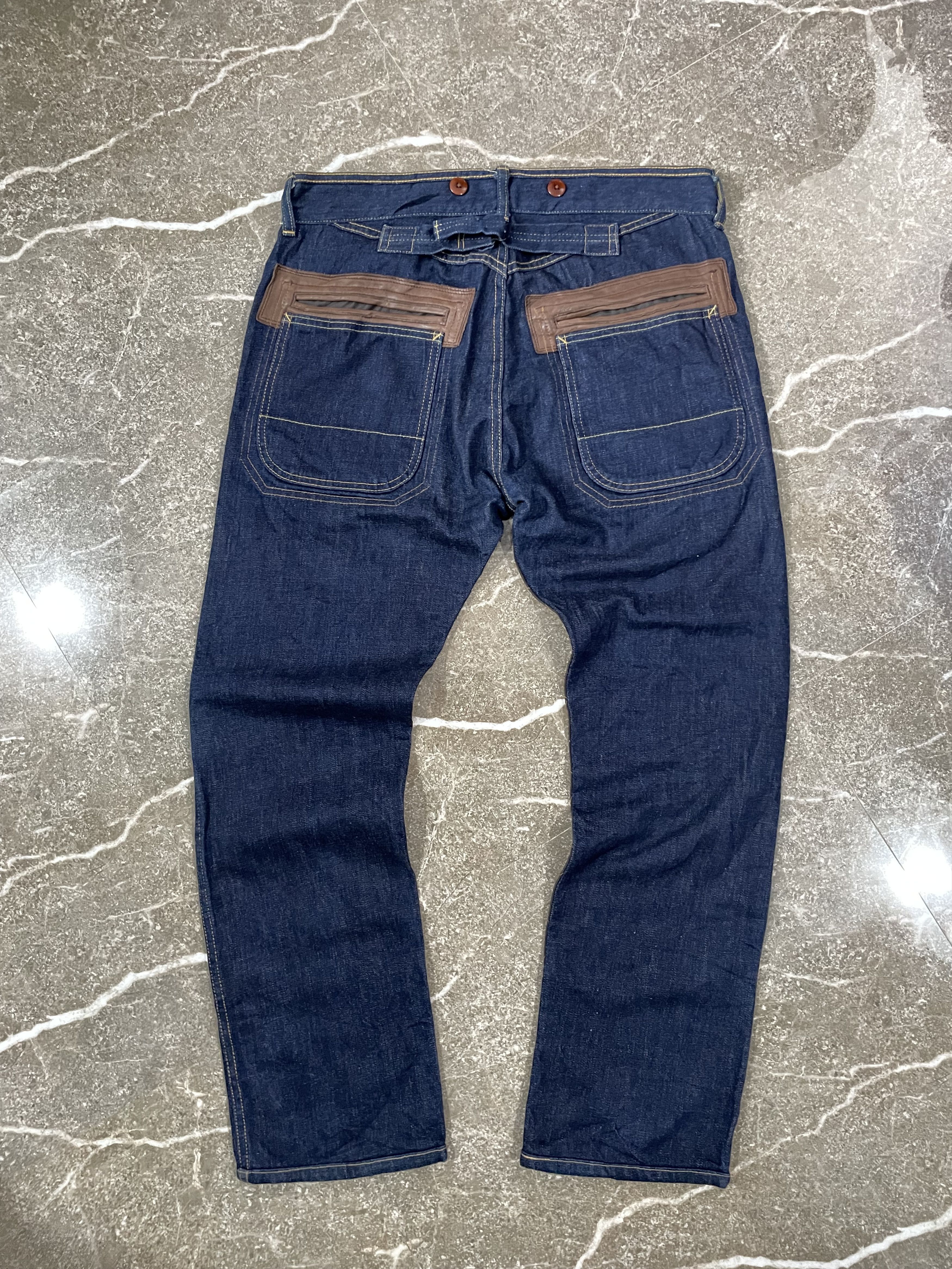 Junya Watanabe CDG JUNYA WATANABE MAN DOUBLE KNEE DENIM - AD2009 Size US 34 / EU 50 - 10 Thumbnail