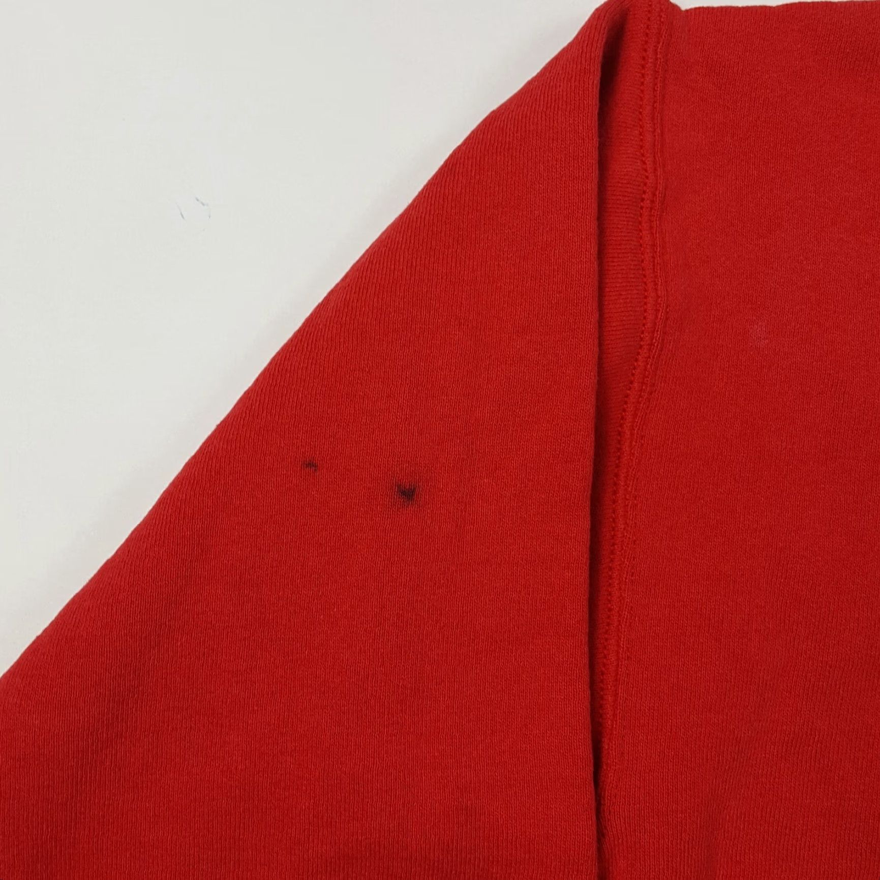 Mickey & Co. VINTAGE Mickey Plaid Logo Men's Large Red Crewneck Retro Sweatshirt Cartoon Size US L / EU 52-54 / 3 - 6 Thumbnail