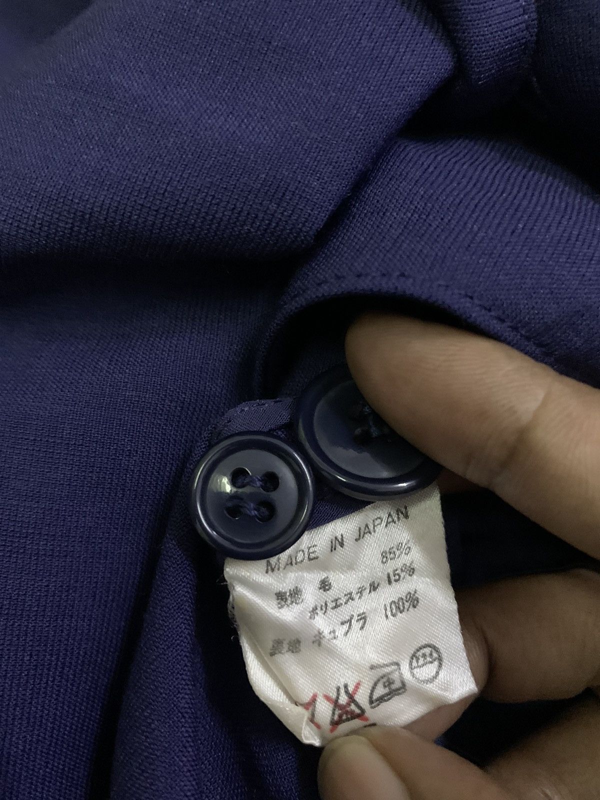 Yohji Yamamoto 💥Final💥Vintage Workshop Yohji Yamamoto Blazer Jacket Size US M / EU 48-50 / 2 - 8 Thumbnail