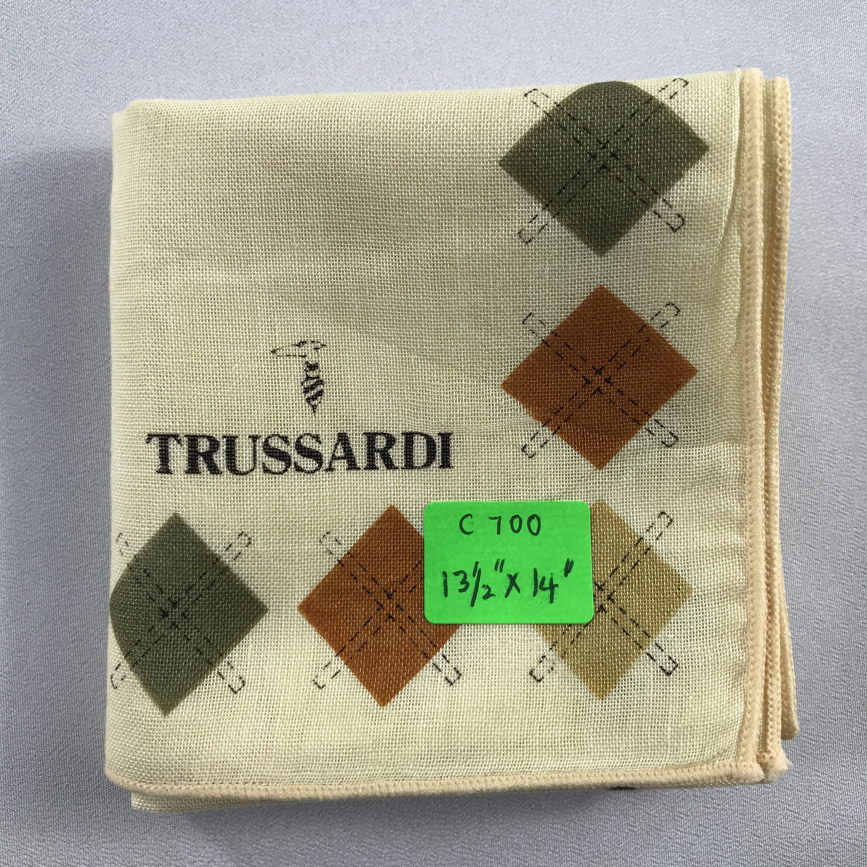 Trussardi Trussardi Mini Handkerchief / Bandana / Neckerchief C700 Size ONE SIZE - 7 Thumbnail
