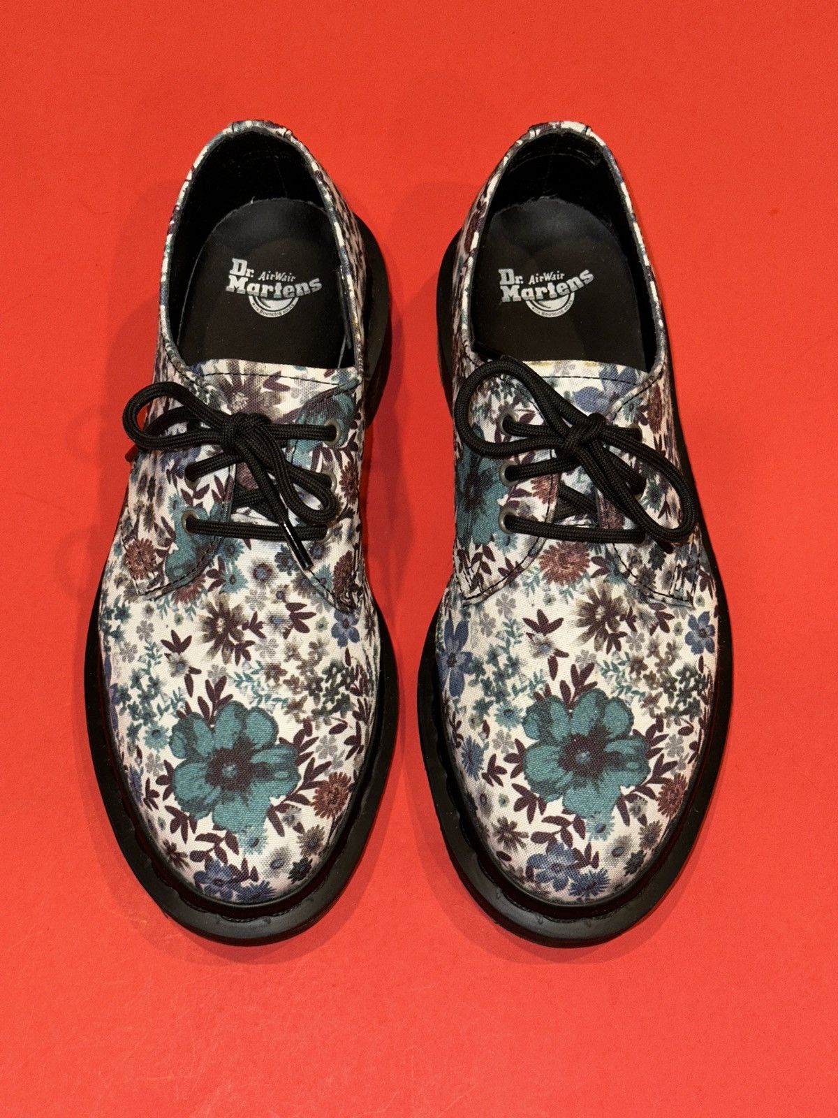 Dr. Martens Dr. Martens 3 Loch 1461 Lester Off White Wanderlust Derby Size US 7 / IT 37 - 10 Thumbnail