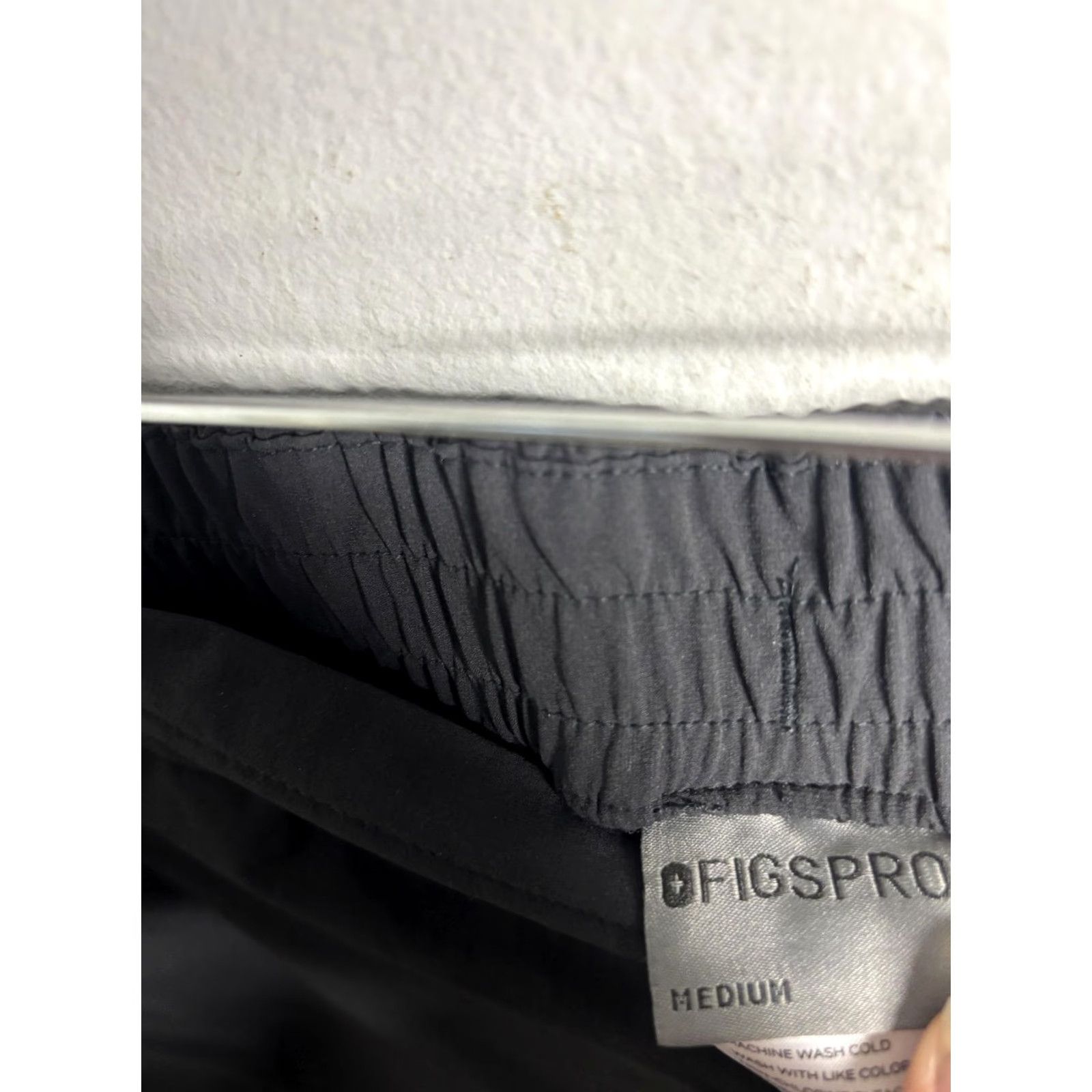 Vintage FIGS FIGSPRO Pants Mens Medium Gray Medical Scrub Jogger Pockets Drawstring Size US 31 - 4 Thumbnail