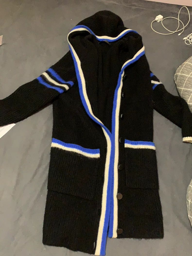 Versace Versace Long Hooded Cashmere Knit Coat- dmc Size US M / EU 48-50 / 2 - 1 Thumbnail