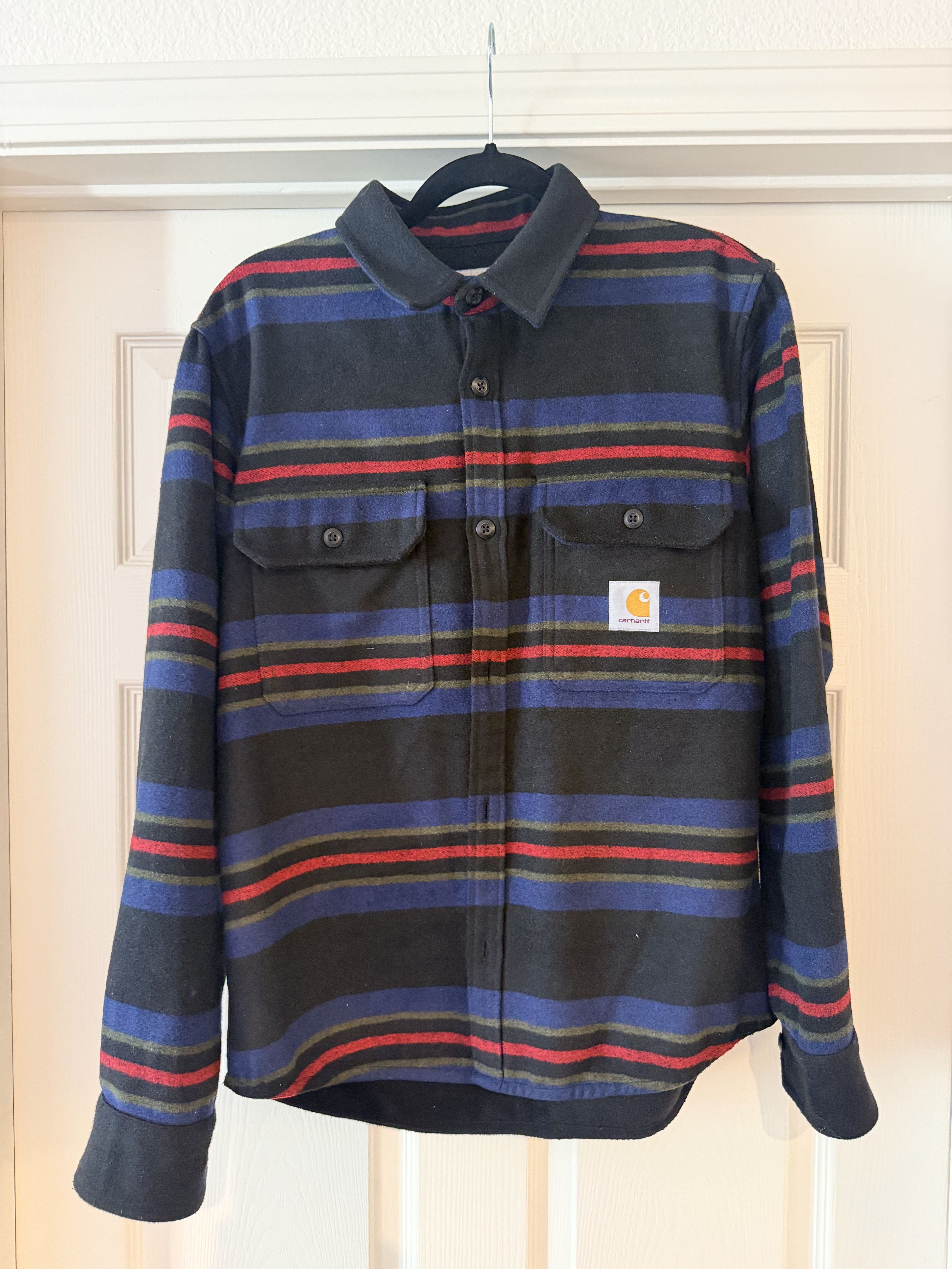 Carhartt Wip Oregeon Stripe Shirt Size US M / EU 48-50 / 2 - 1 Thumbnail