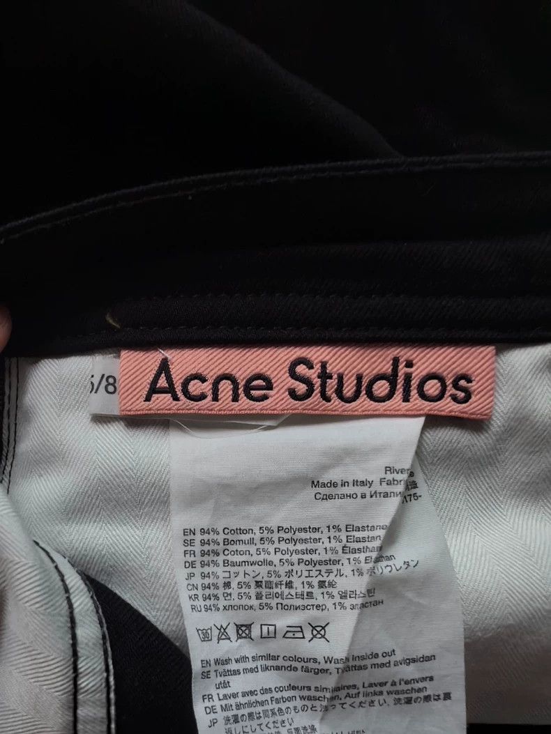 Acne Studios acne studios black jeans 2504-Nextarrow Size US 30 / EU 46 - 7 Thumbnail