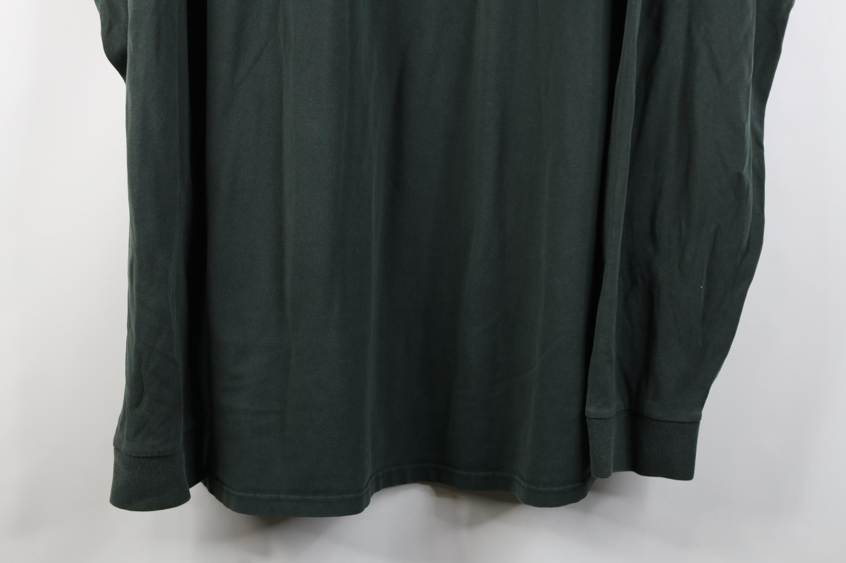 Nike Vintage Y2K Nike Mini Swoosh Mock Neck Long Sleeve T-Shirt Size US XXL / EU 58 / 5 - 3 Thumbnail
