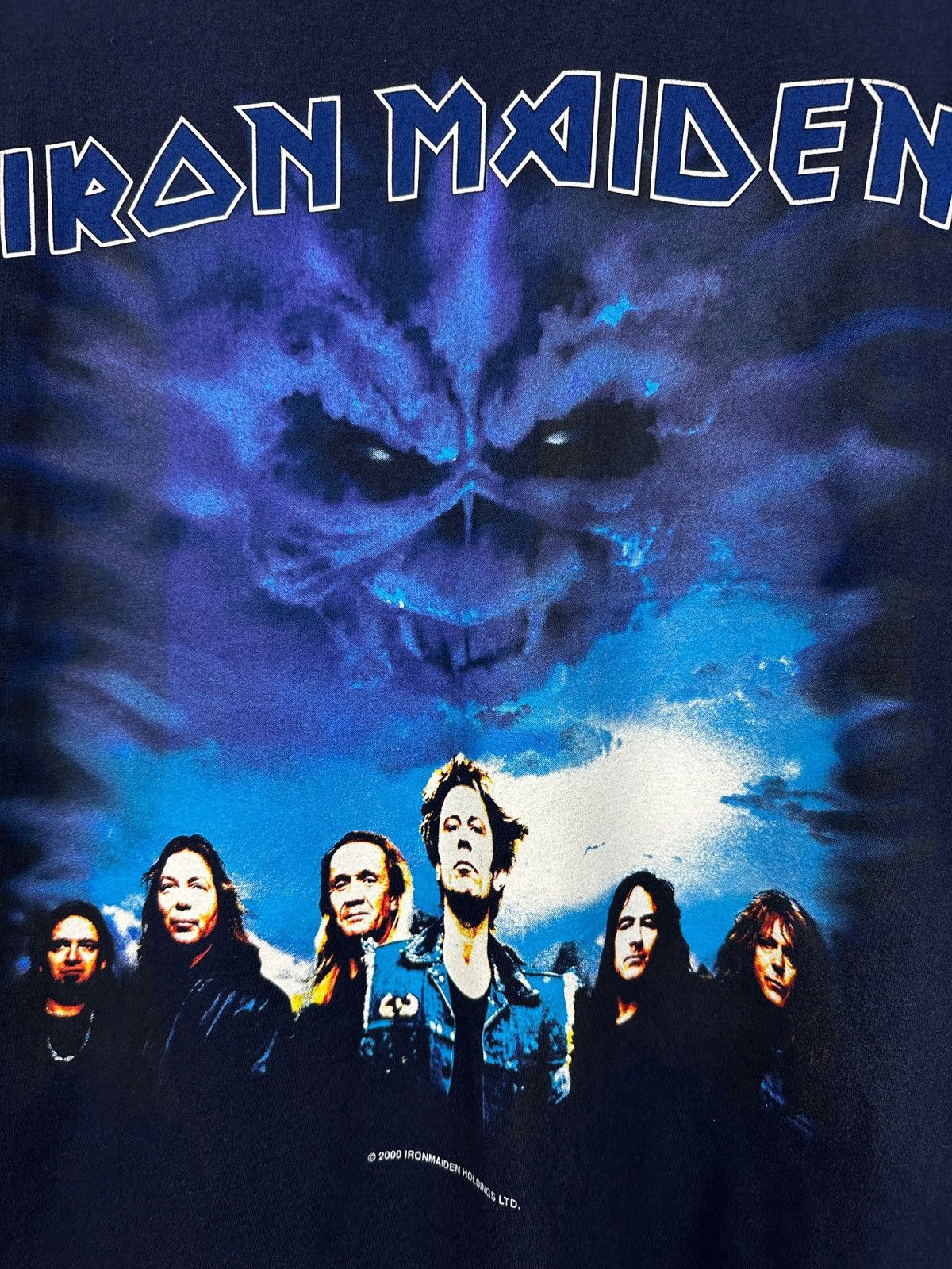 Band Tees 2000 Vintage Iron Maiden Brave New World Tour T-Shirt Size US XL / EU 56 / 4 - 10 Thumbnail