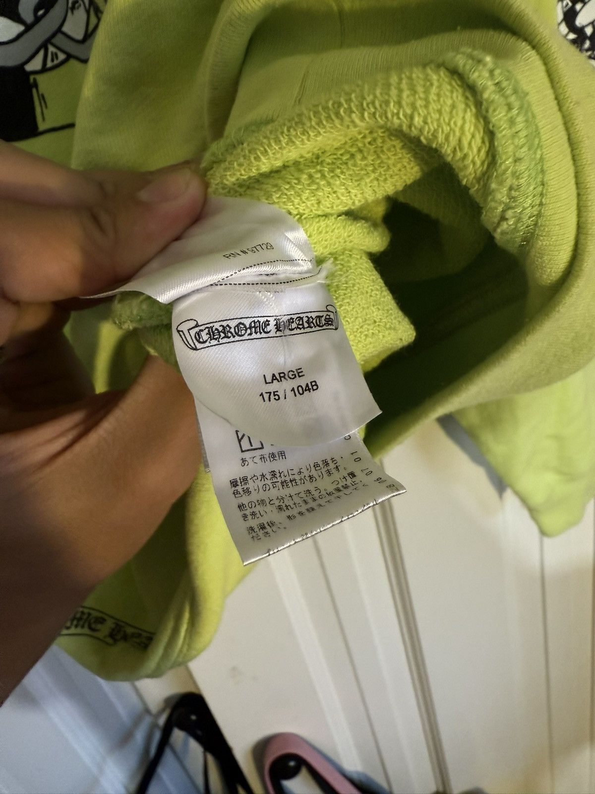 Chrome Hearts Chrome Hearts Green Matty Boy “Chain Games” Hoodie Size US L / EU 52-54 / 3 - 4 Thumbnail
