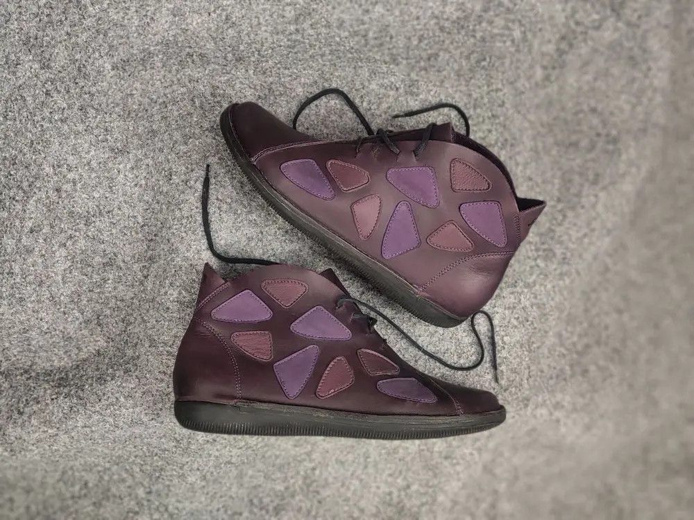Other loints of holland Design Leather Purple Comfort shoes Boots Size US 11 / IT 41 - 1 Thumbnail