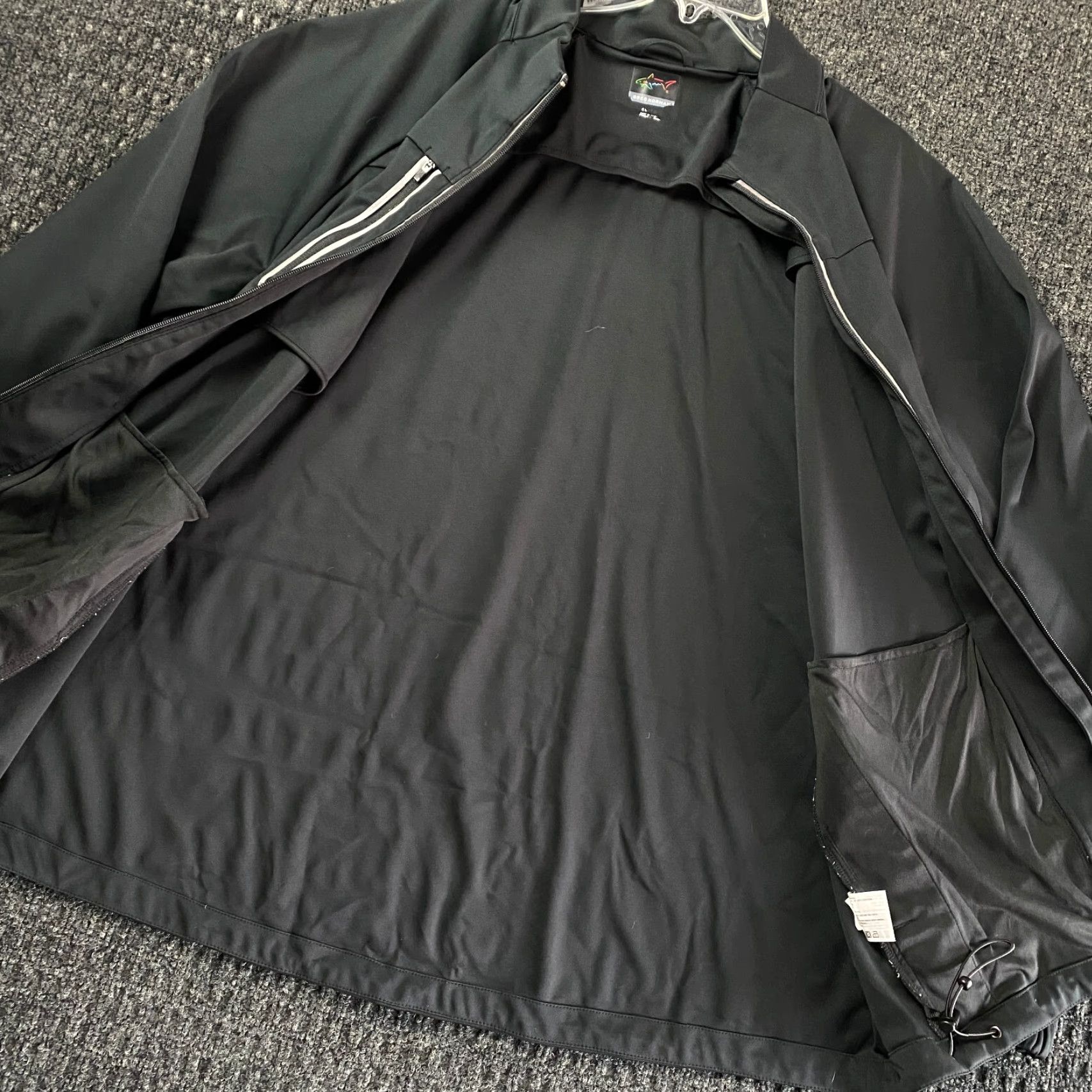 Vintage VINTAGE Men’s Greg Norman Jacket 3-in-1 Full Zip Collared XL Black Golf Casual Multi Pocket Shirt Size US XL / EU 56 / 4 - 6 Thumbnail