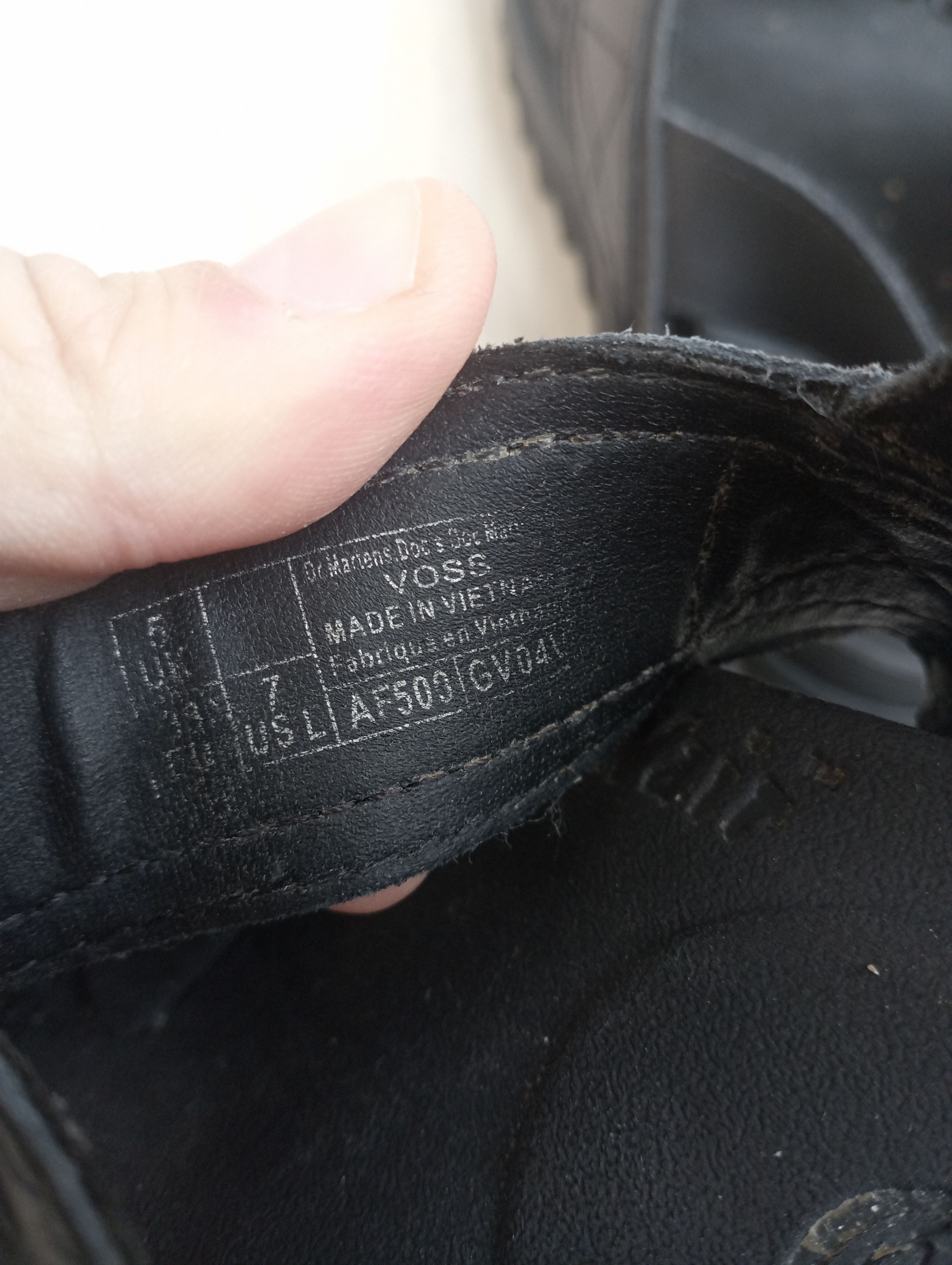Dr. Martens Dr Martens Voss In Black Hydro Size US 7 / IT 37 - 8 Thumbnail