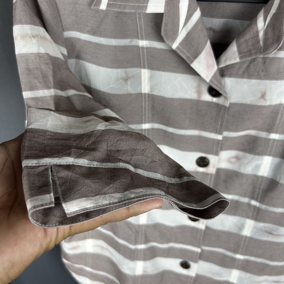 Japanese Brand Vintage Japanese Brand Button Down Shirt Size M / US 6-8 / IT 42-44 - 6 Thumbnail