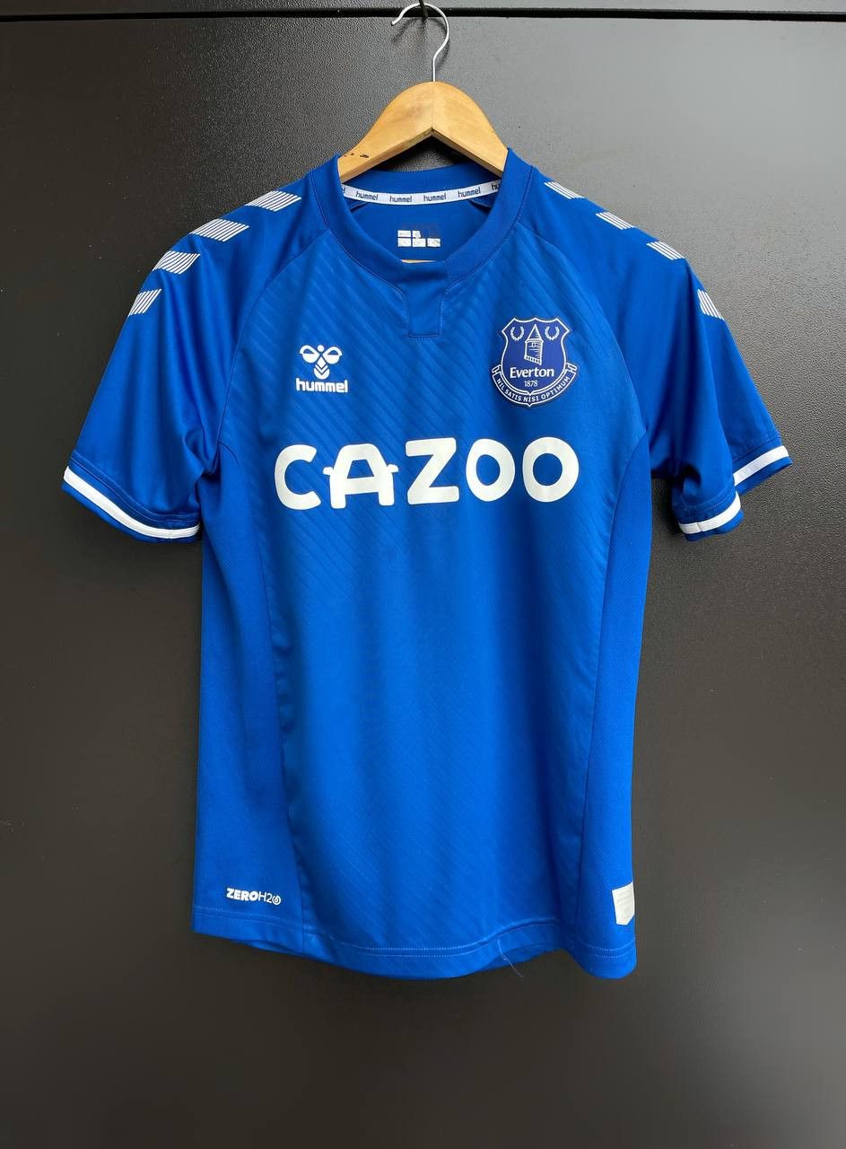 Hummel HUMMEL FC EVERTON 2020/21 SOCCER FOOTBALL KIT SHIRT JERSEY Size US XS / EU 42 / 0 - 1 Thumbnail