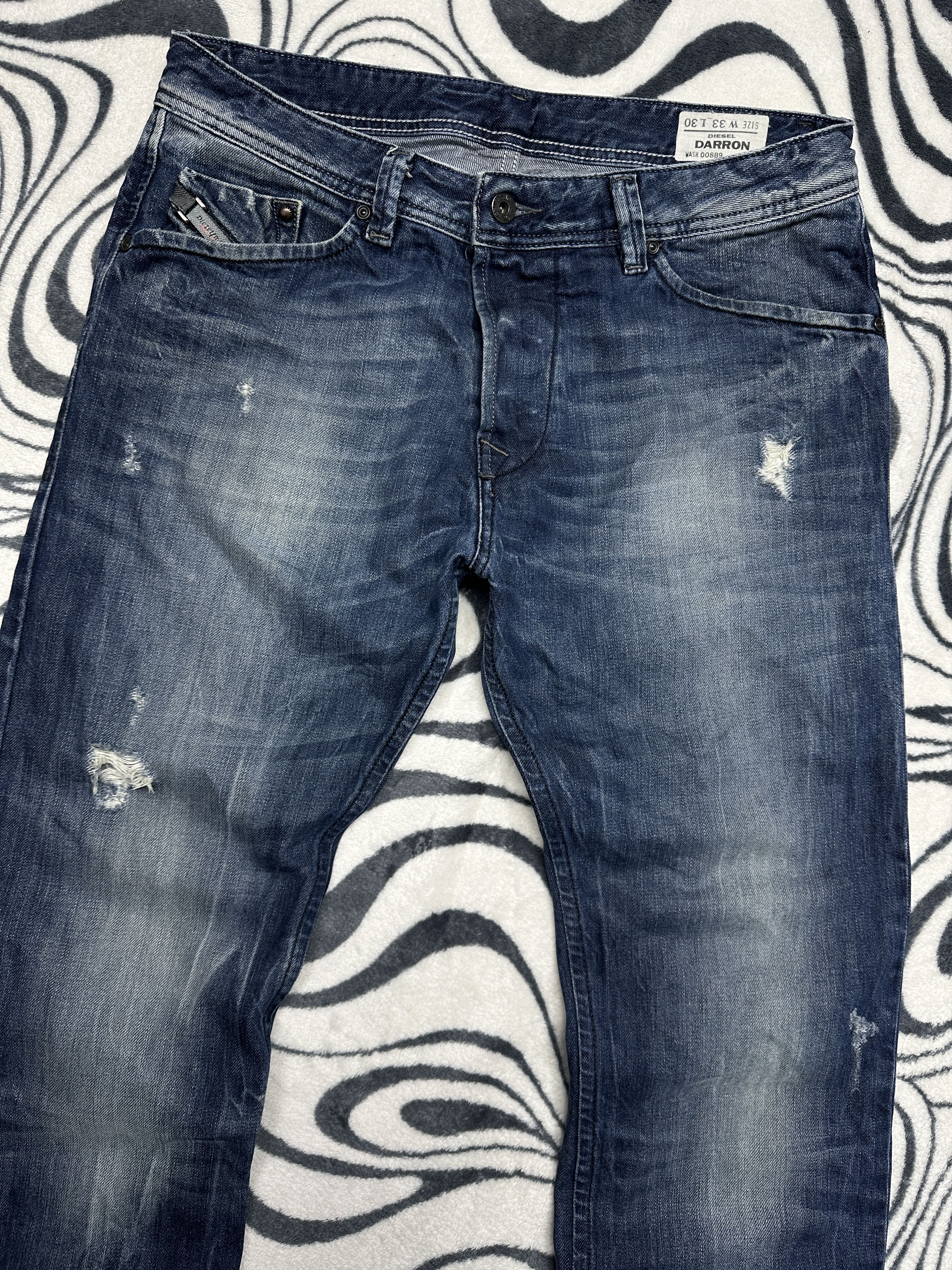 Diesel Diesel Darron Mens Denim Pants Jeans Size US 33 - 2 Thumbnail