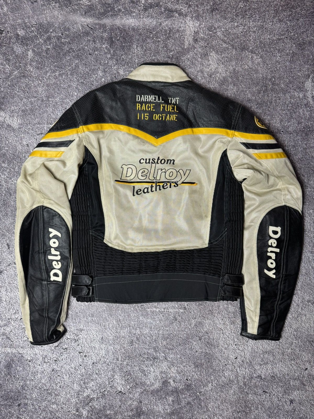 NASCAR × Vintage vintage Delroy leather nascar racing jacket Size US M / EU 48-50 / 2 - 5 Thumbnail