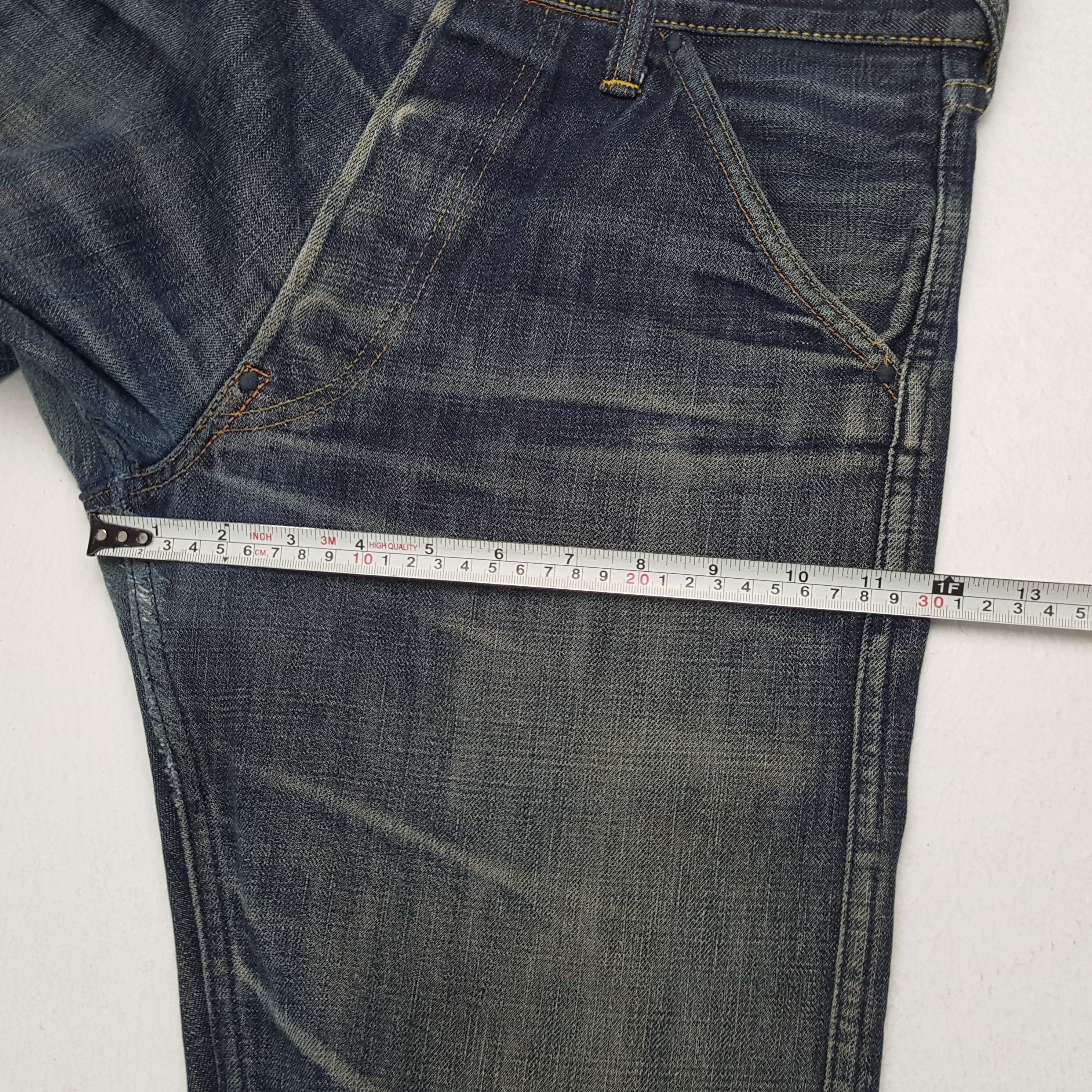 Evisu EVISU Japanese Brand Streetwear Style Custom Daicock Jeans Size US 30 / EU 46 - 9 Thumbnail
