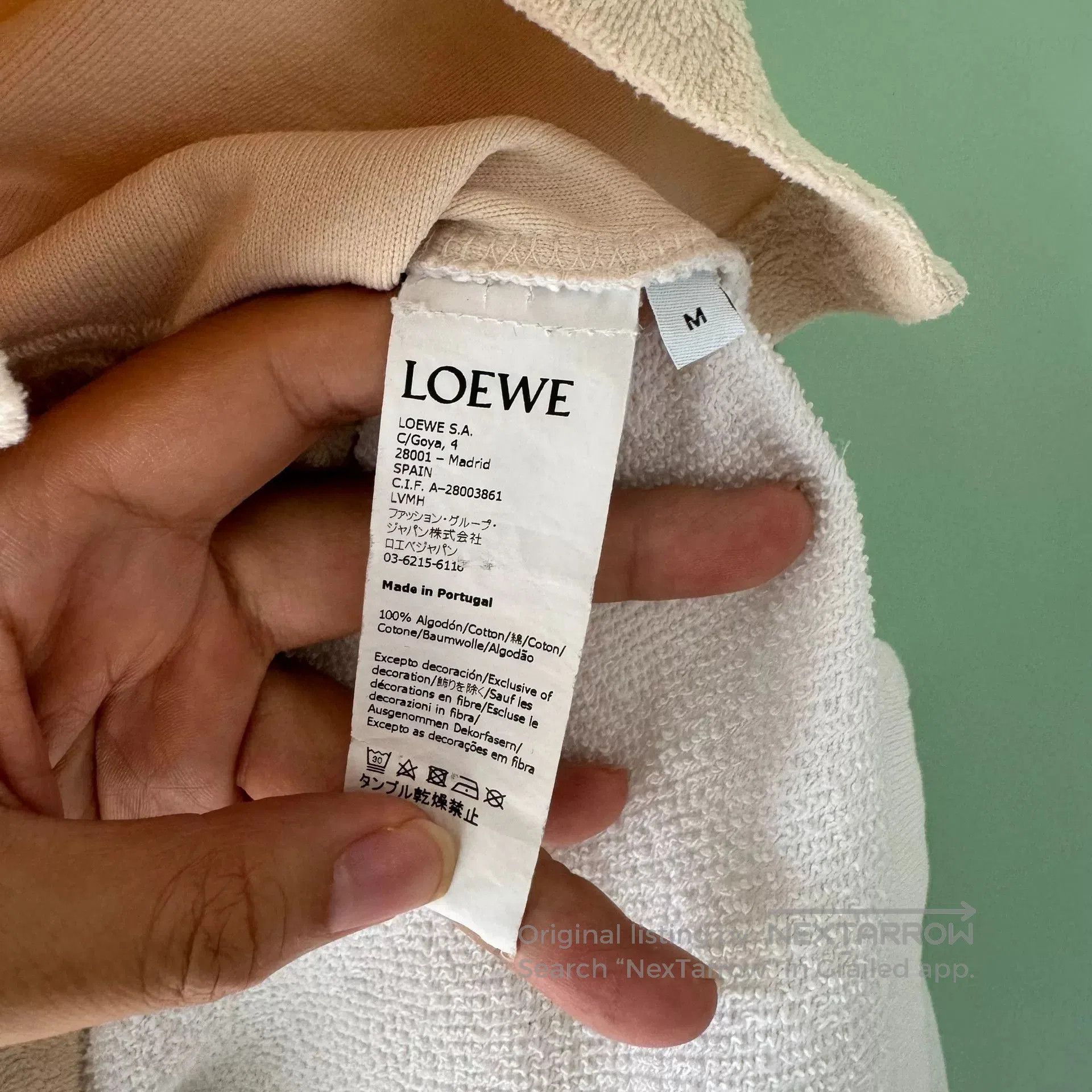 Loewe LOEWE Colorblock Oversized Hoodie M. Size US M / EU 48-50 / 2 - 4 Thumbnail