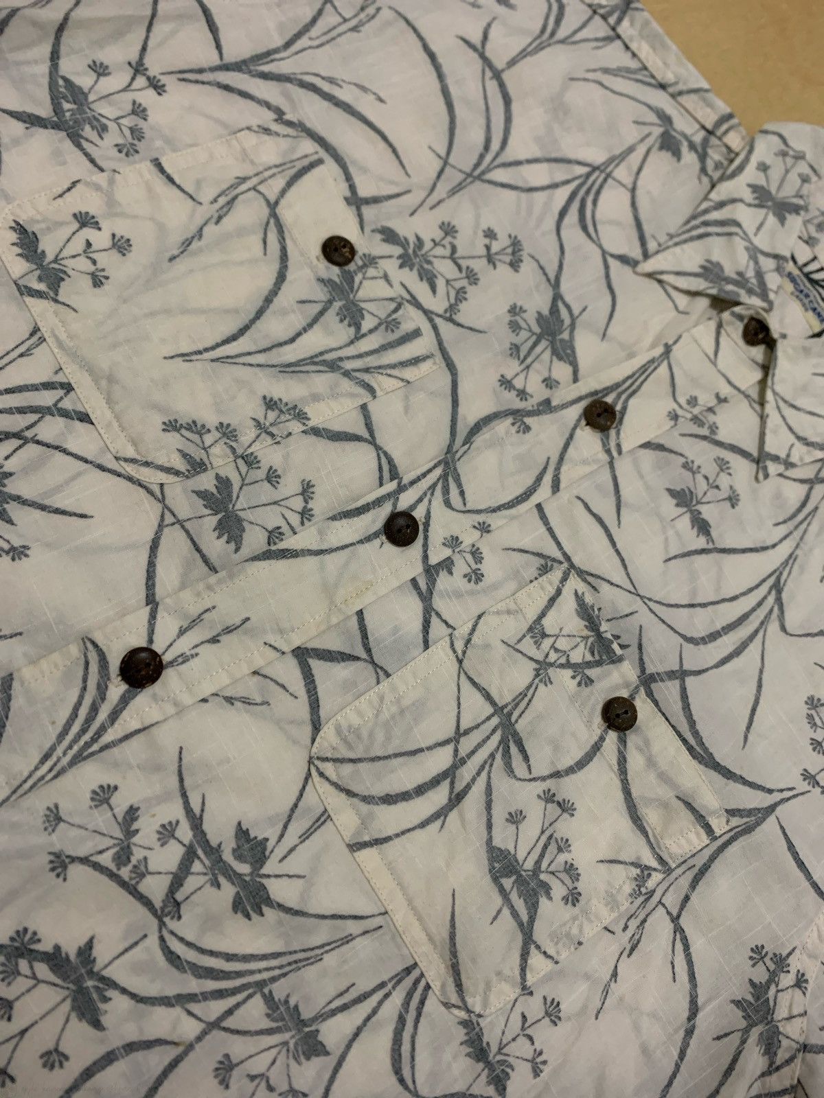 Japanese Brand × Sugar Cane × Vintage Vintage Sugar Cane floral shirt Size US L / EU 52-54 / 3 - 3 Thumbnail