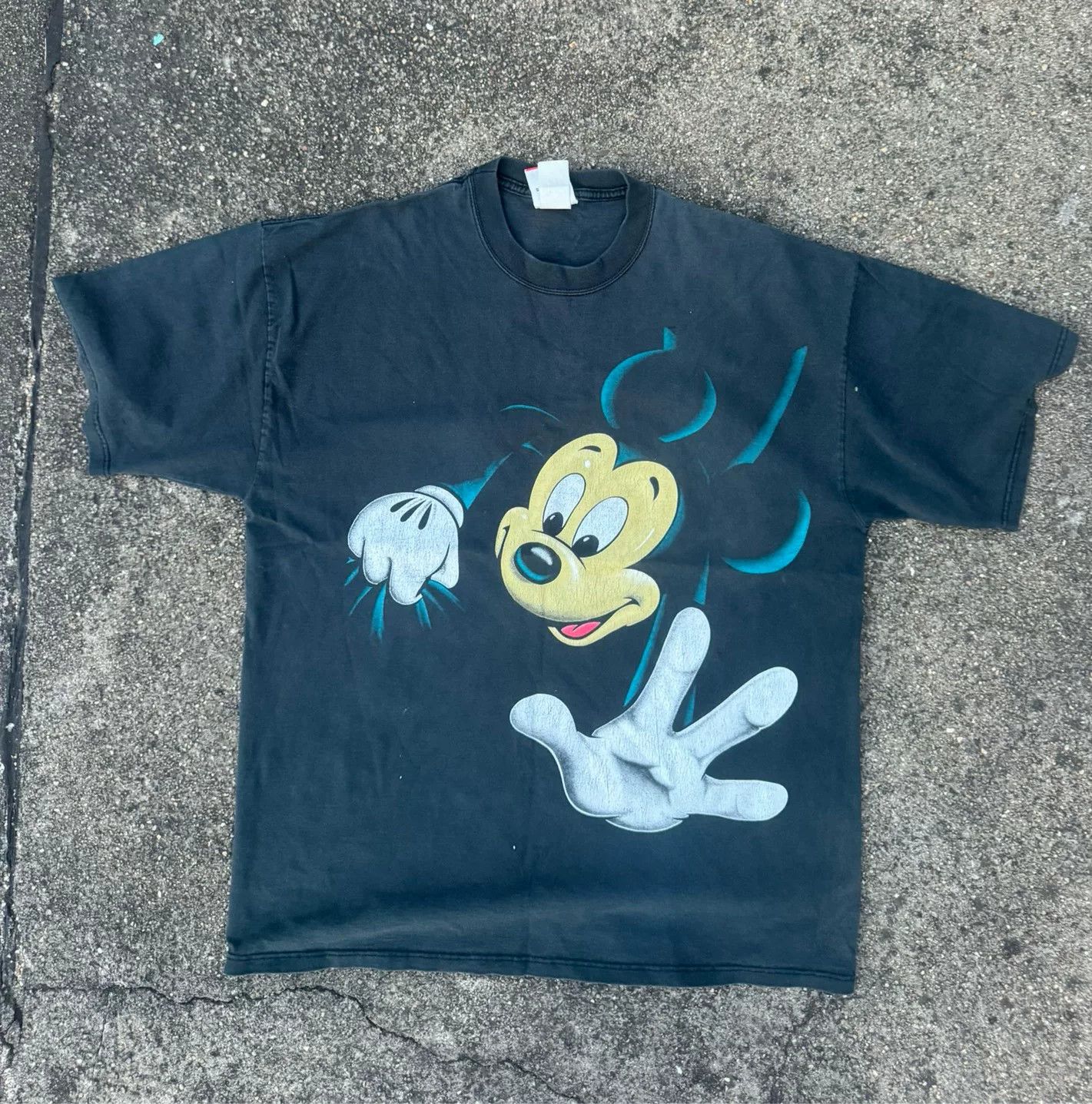 Vintage Vintage Flying Mickey Tee Size US M / EU 48-50 / 2 - 1 Thumbnail