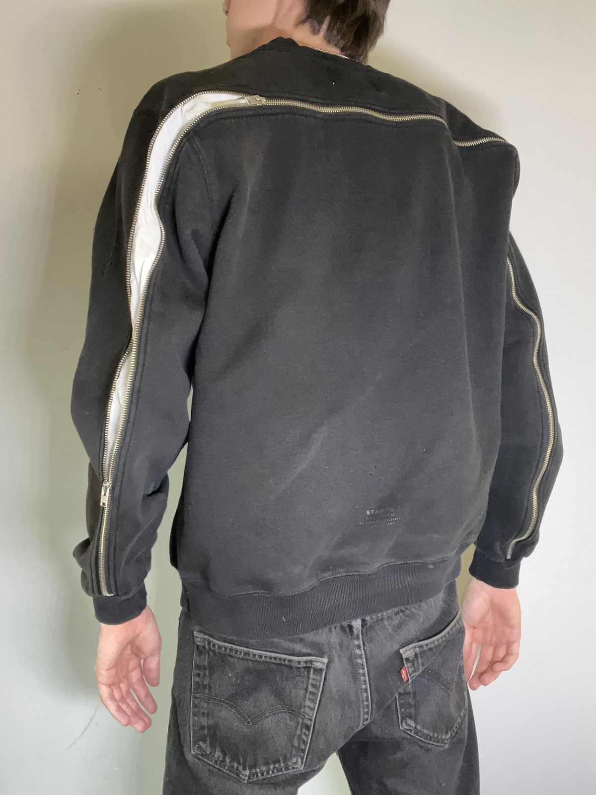 Designer × Stampd Stampd Zipper Hem Heavyweight Crewneck Size US L / EU 52-54 / 3 - 5 Thumbnail