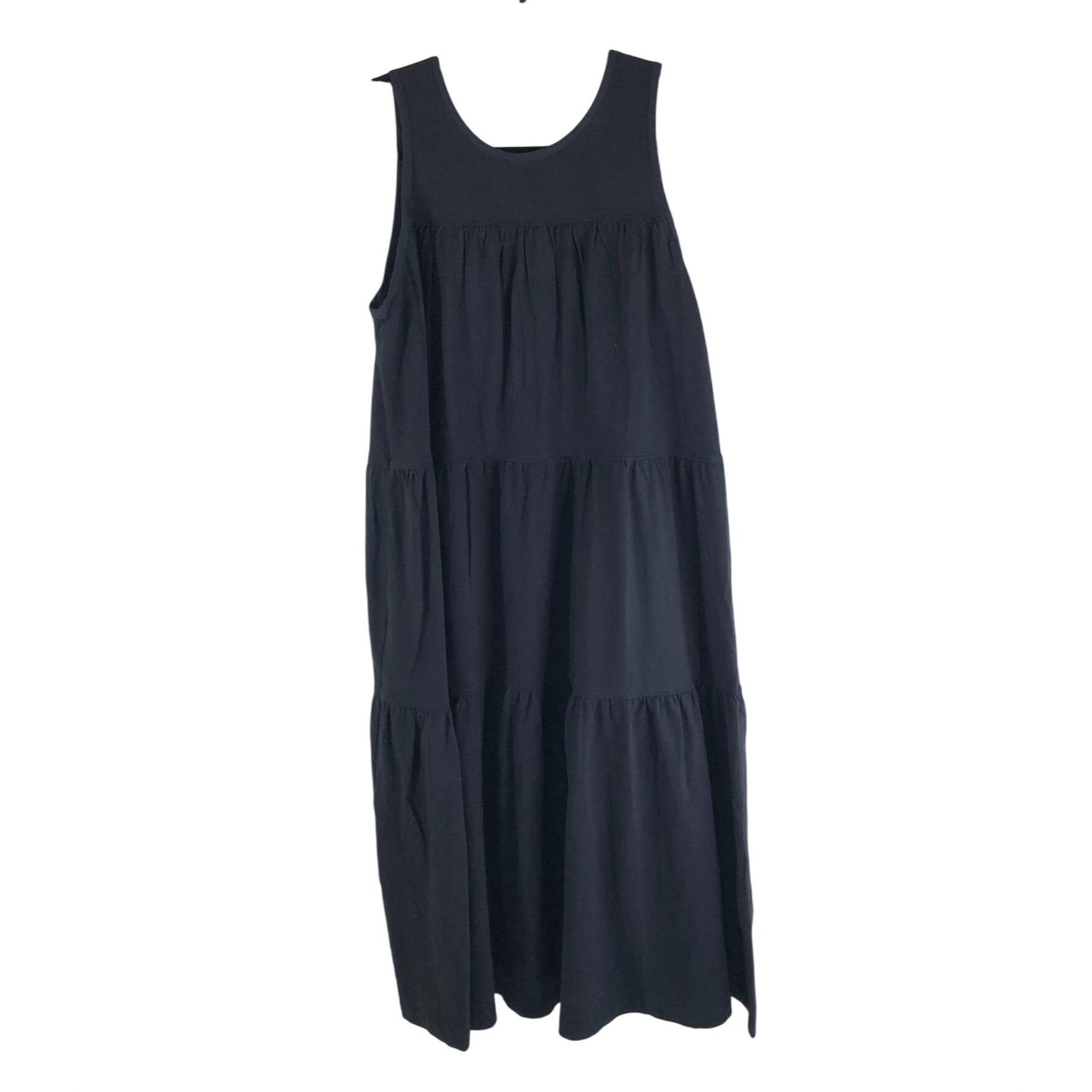 Everlane Everlane The Weekend Tiered Dress Sleeveless Low Back Scoop Size S / US 4 / IT 40 - 1 Thumbnail