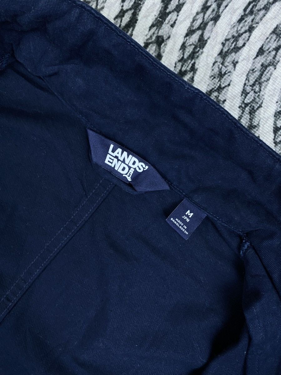 Lands' End Vintage Lands’ End Navy Blue Utility Field Zipper Jacket Size US M / EU 48-50 / 2 - 11 Thumbnail
