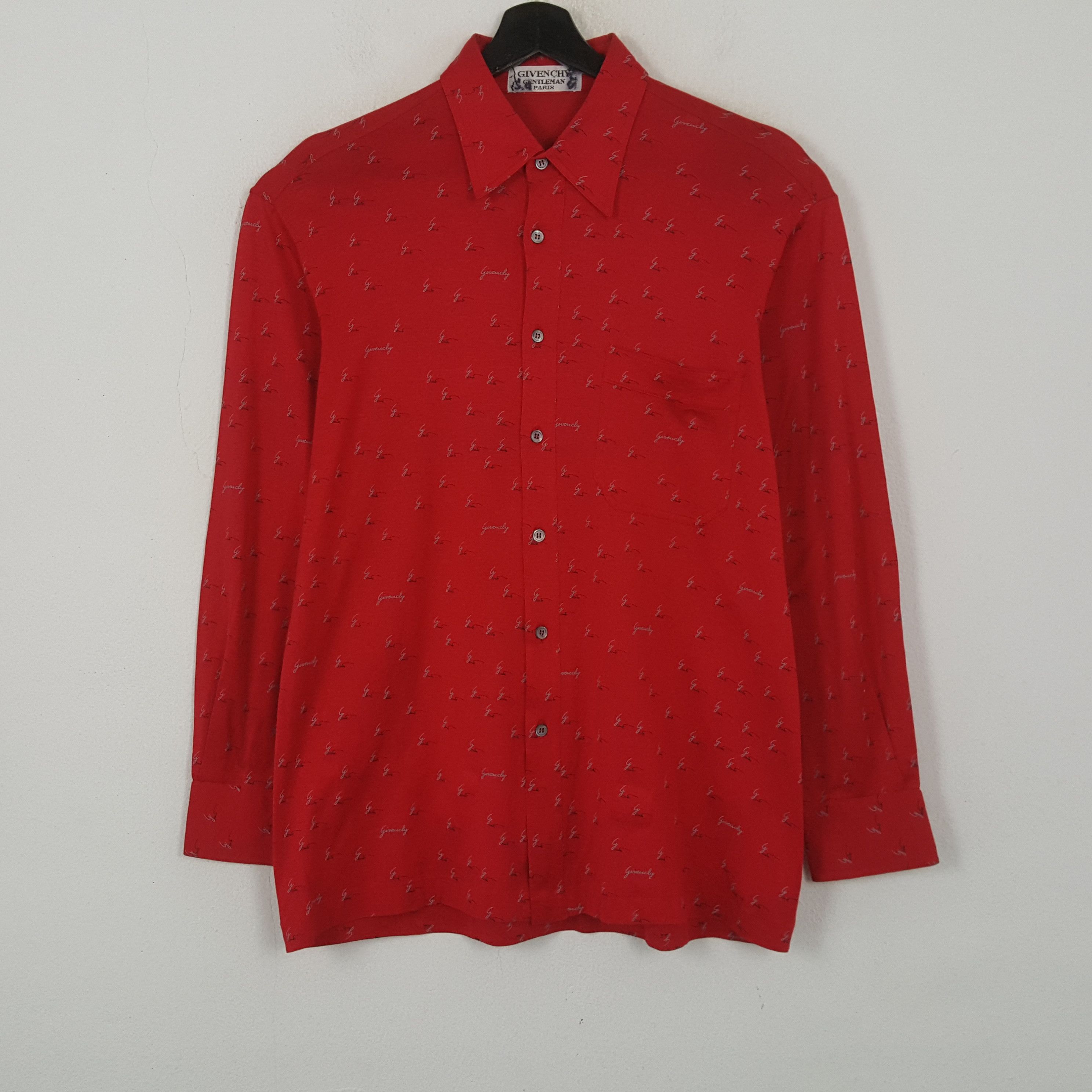 Givenchy Givenchy Fashion Brand Casual Style Shirt RR11 Size US L / EU 52-54 / 3 - 1 Thumbnail