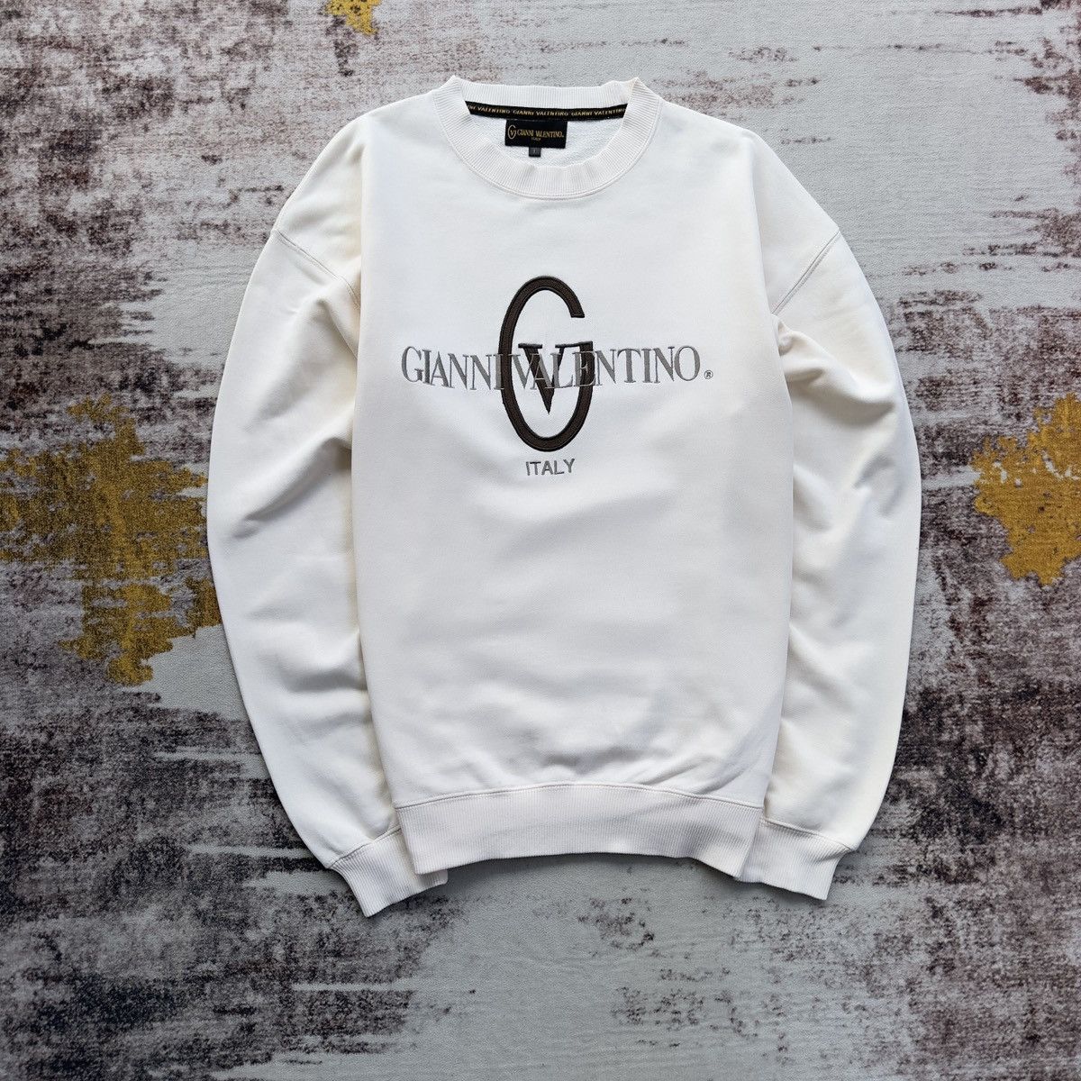 Gianni Valentino VINTAGE GIANNI VALENTINO ITALY EMBROIDED LOGO 90’s Size US L / EU 52-54 / 3 - 1 Thumbnail