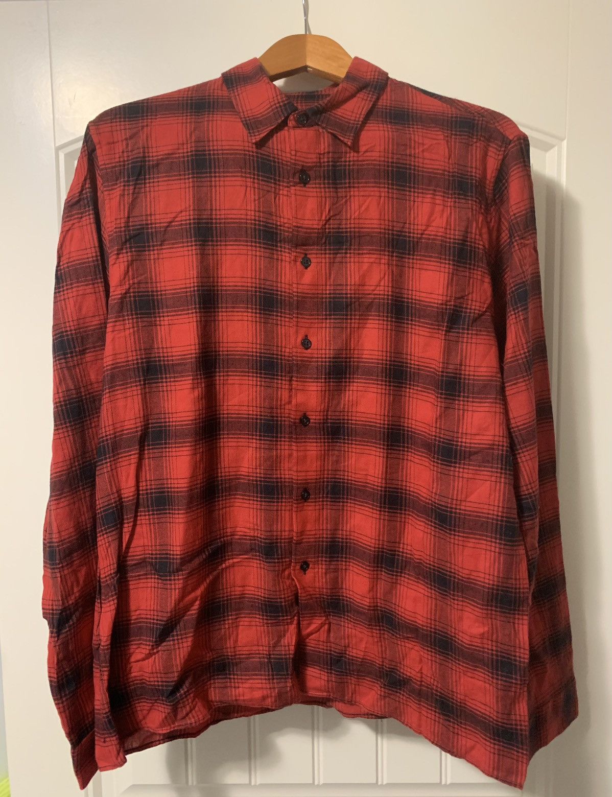 Sandro Sandro Plaid Button Up Shirt Size US XL / EU 56 / 4 - 1 Thumbnail