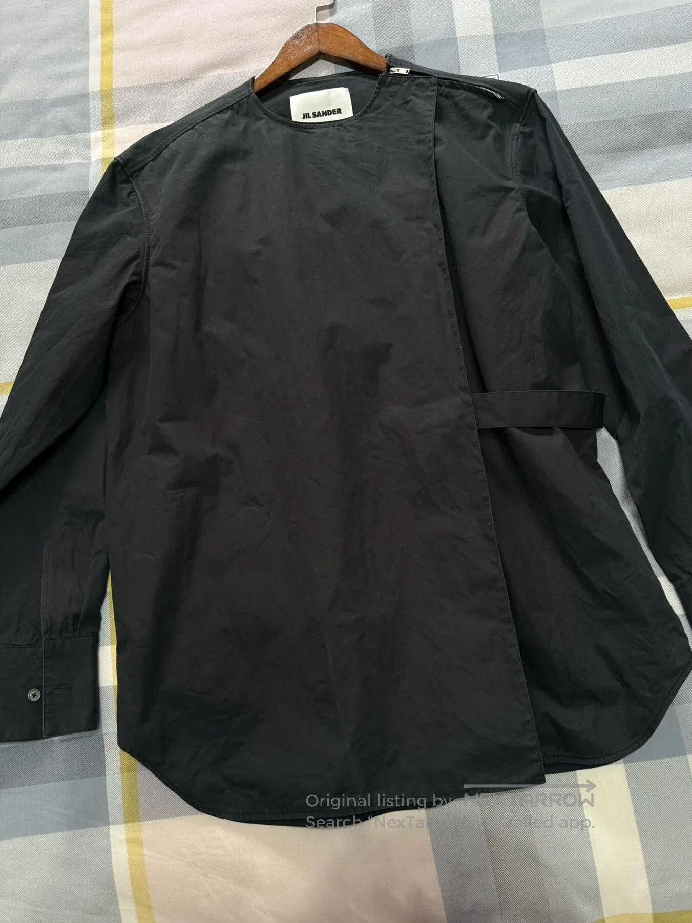 Jil Sander Jil Sander Black Casual Shirt. Size US M / EU 48-50 / 2 - 3 Thumbnail