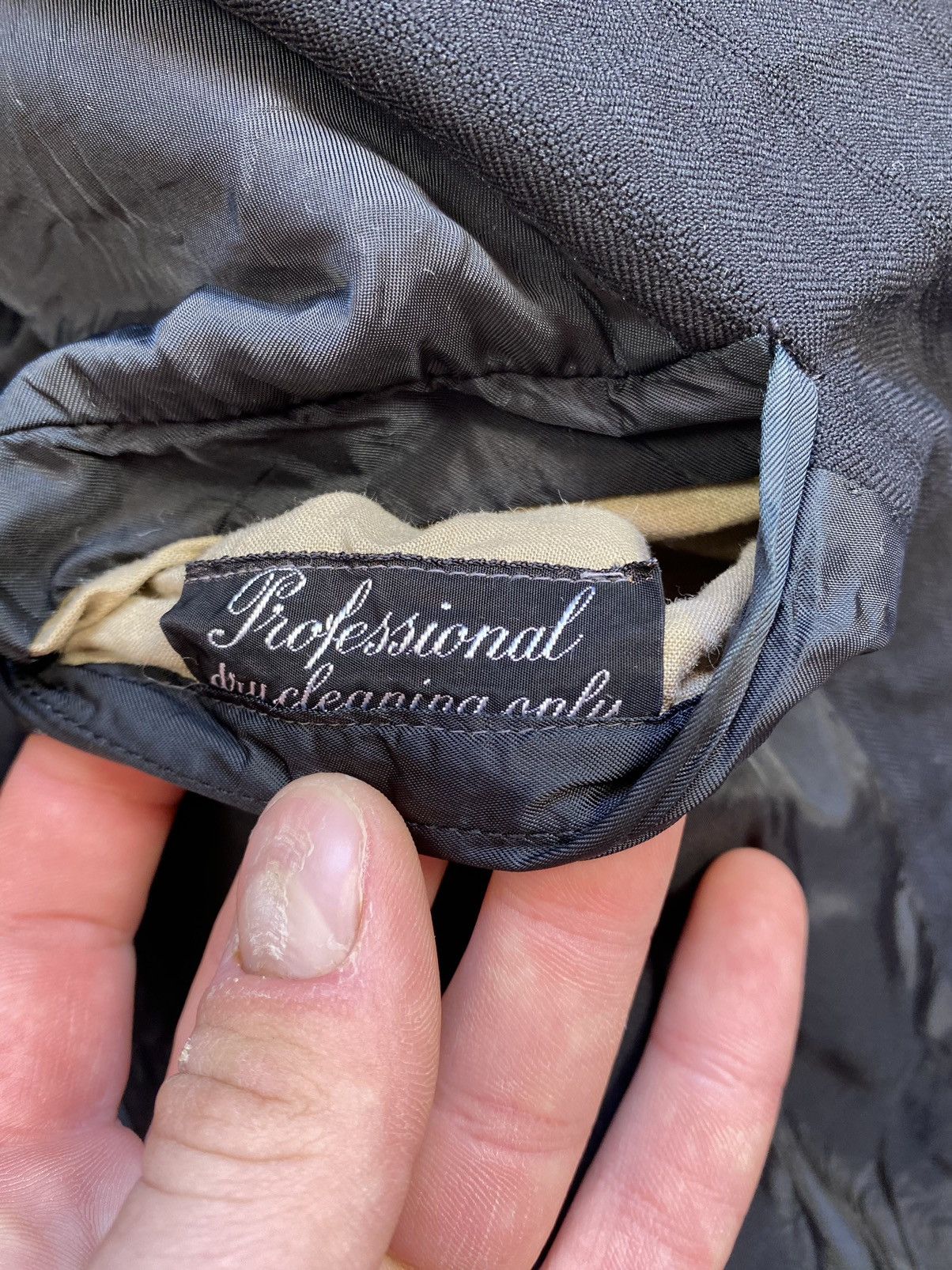Ermenegildo Zegna Ermenegildo Zegna Black Men’s Blazer Jacket Made in Italy Size US M / EU 48-50 / 2 - 8 Thumbnail