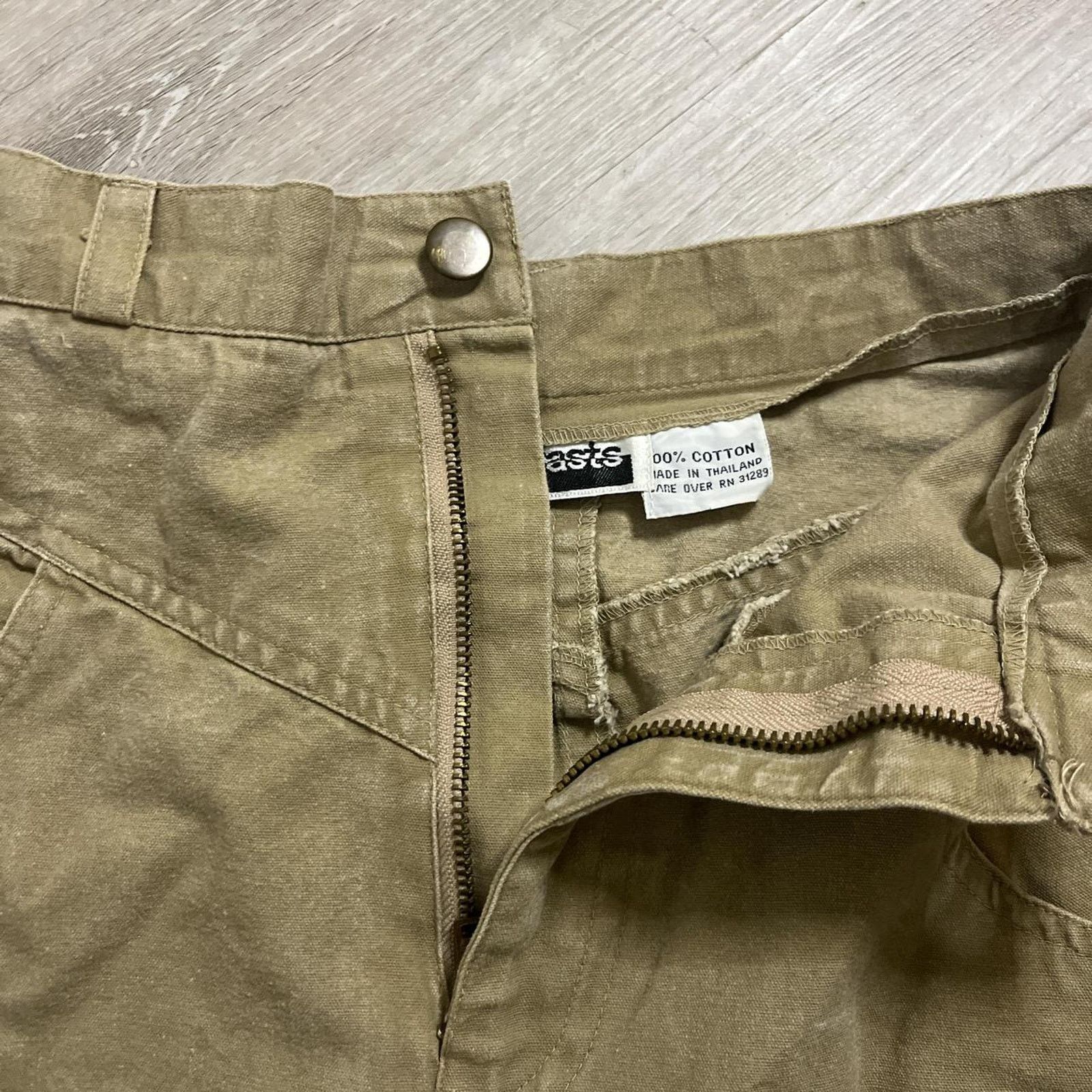 Other High waisted khaki denim skirt Size 25" / US 0 / IT 36 - 5 Thumbnail