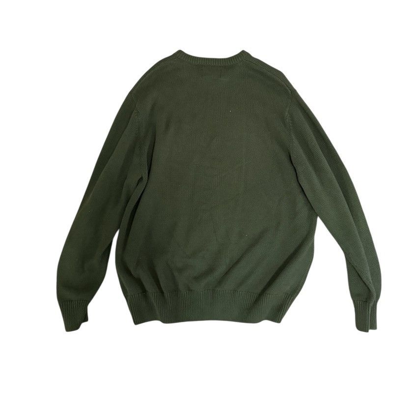 Stussy Stussy Green Knit Sweater Size US L / EU 52-54 / 3 - 2 Thumbnail