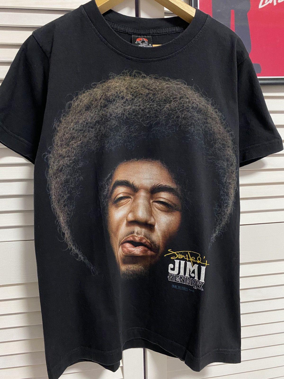 Jimi Hendrix Vintage 00s T-Shirt Jimmy Hendrix The Roxx Rare Rap Rock Tee Size US S / EU 44-46 / 1 - 2 Thumbnail